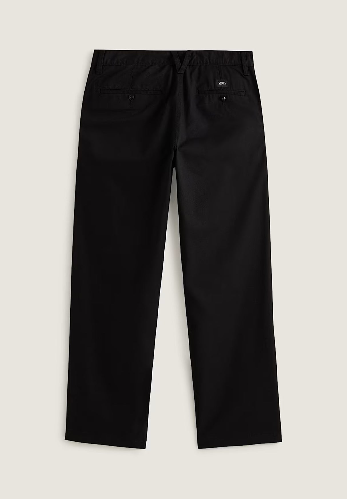 Authentic Chino Loose Pant black-black Rueckenansicht