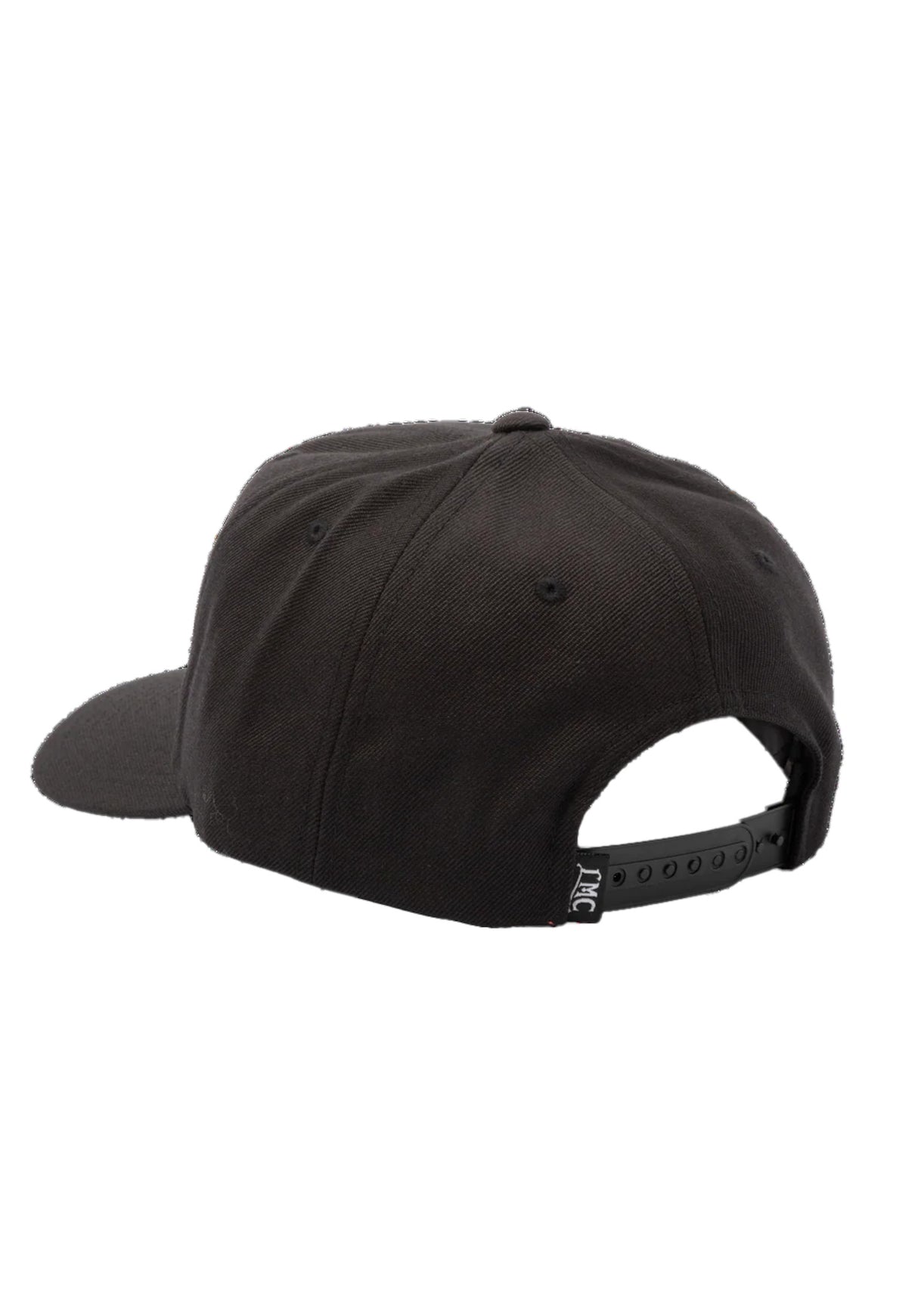 Ronnie Snapback Low black Rueckenansicht