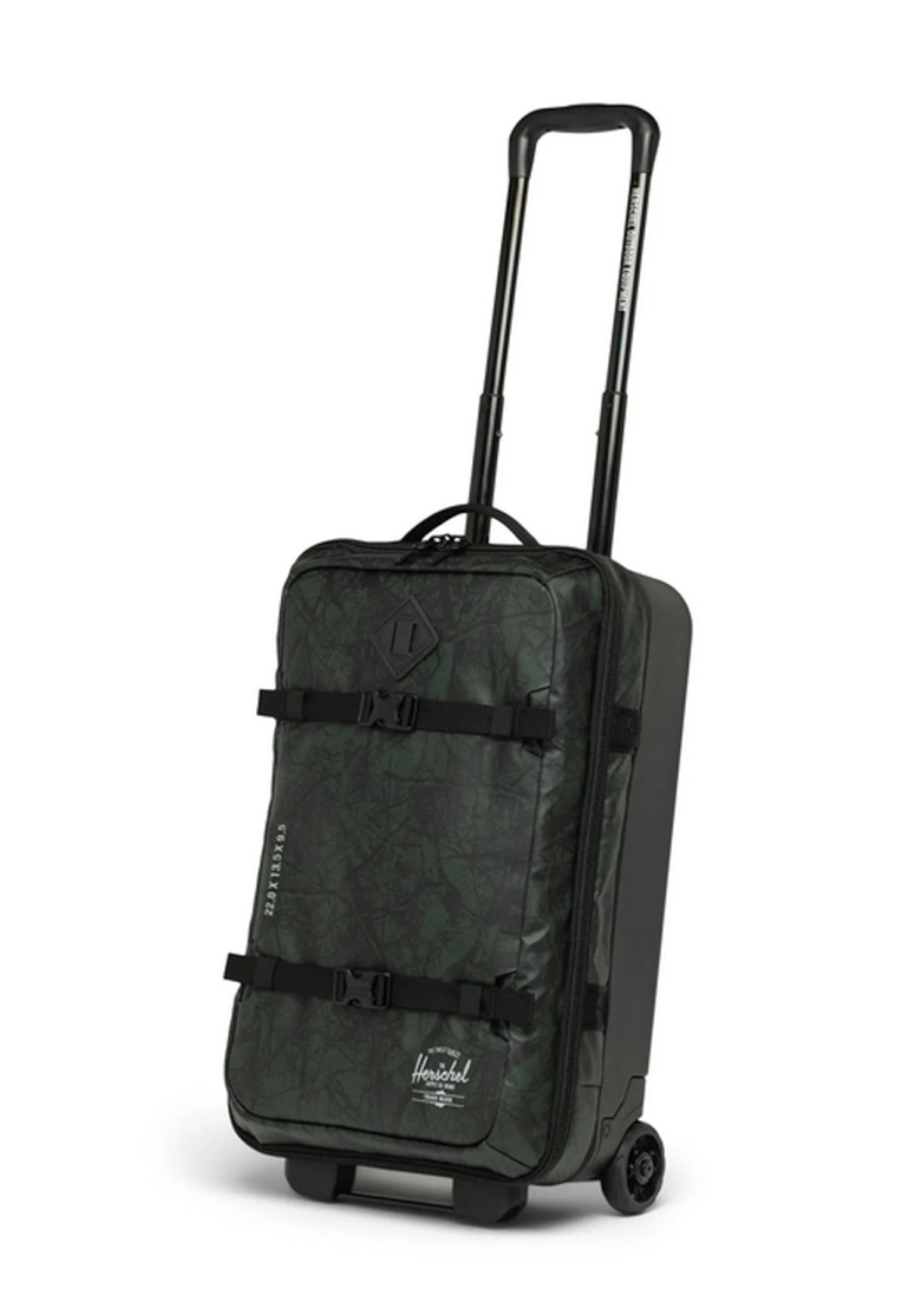 All Season Hybrid Roller Large Carry On pineneedle EQ camo Rueckenansicht