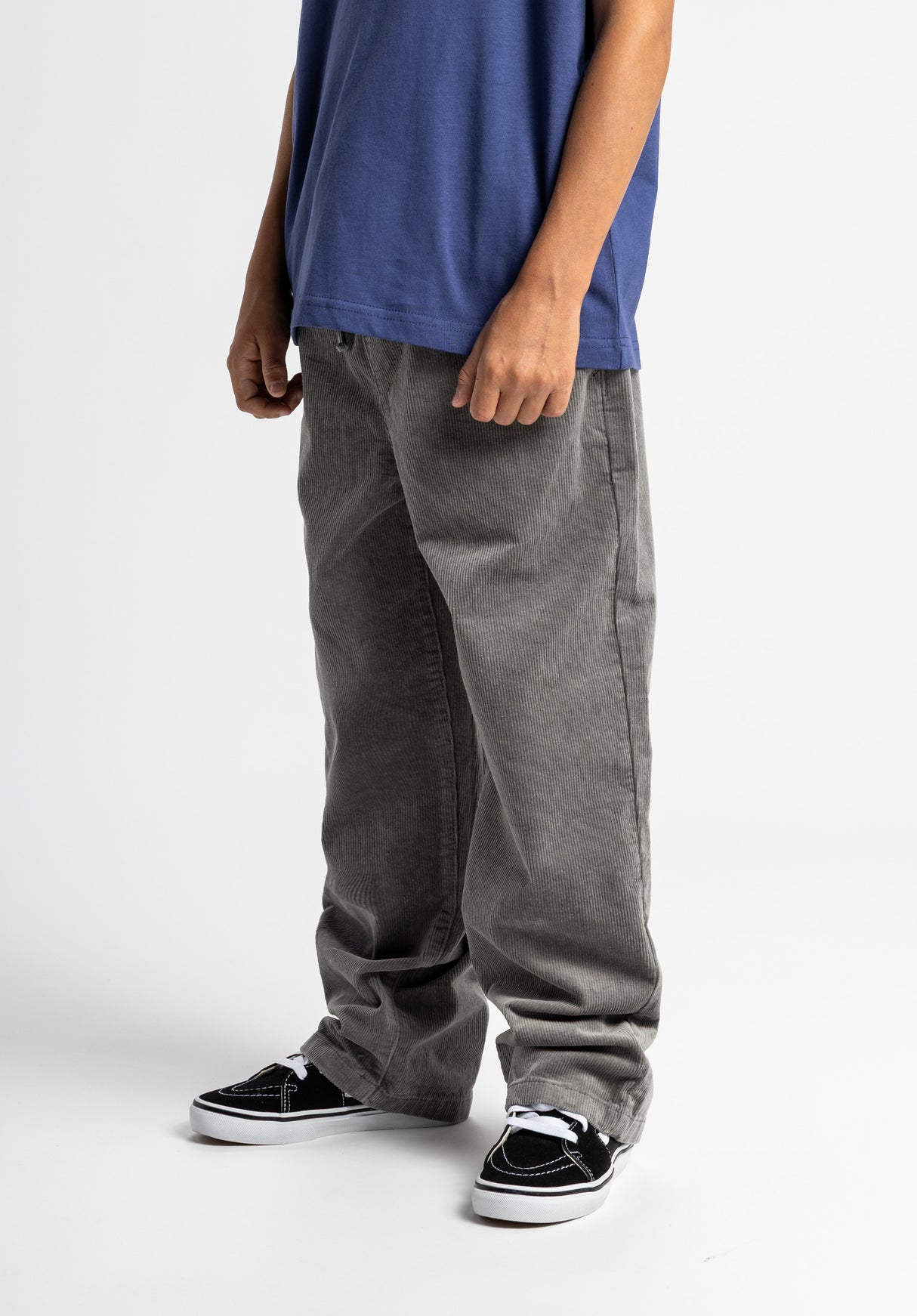 Surpa Kids darkgrey-cord Rueckenansicht