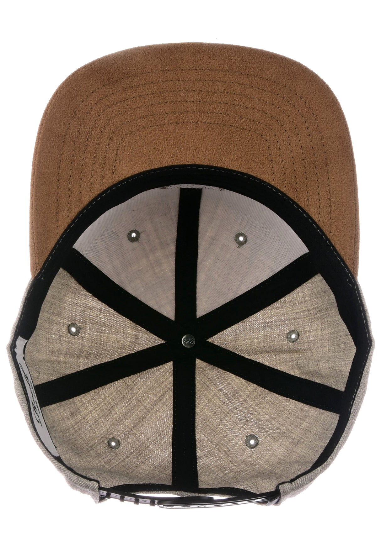 Suede 6-Panel heatherlightgrey Oberansicht