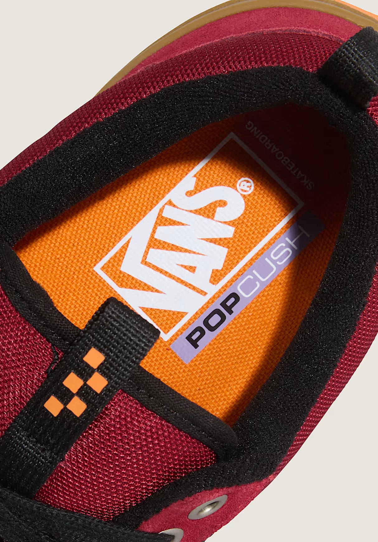 Skate Old Skool 36 + gumburgundy Oberansicht