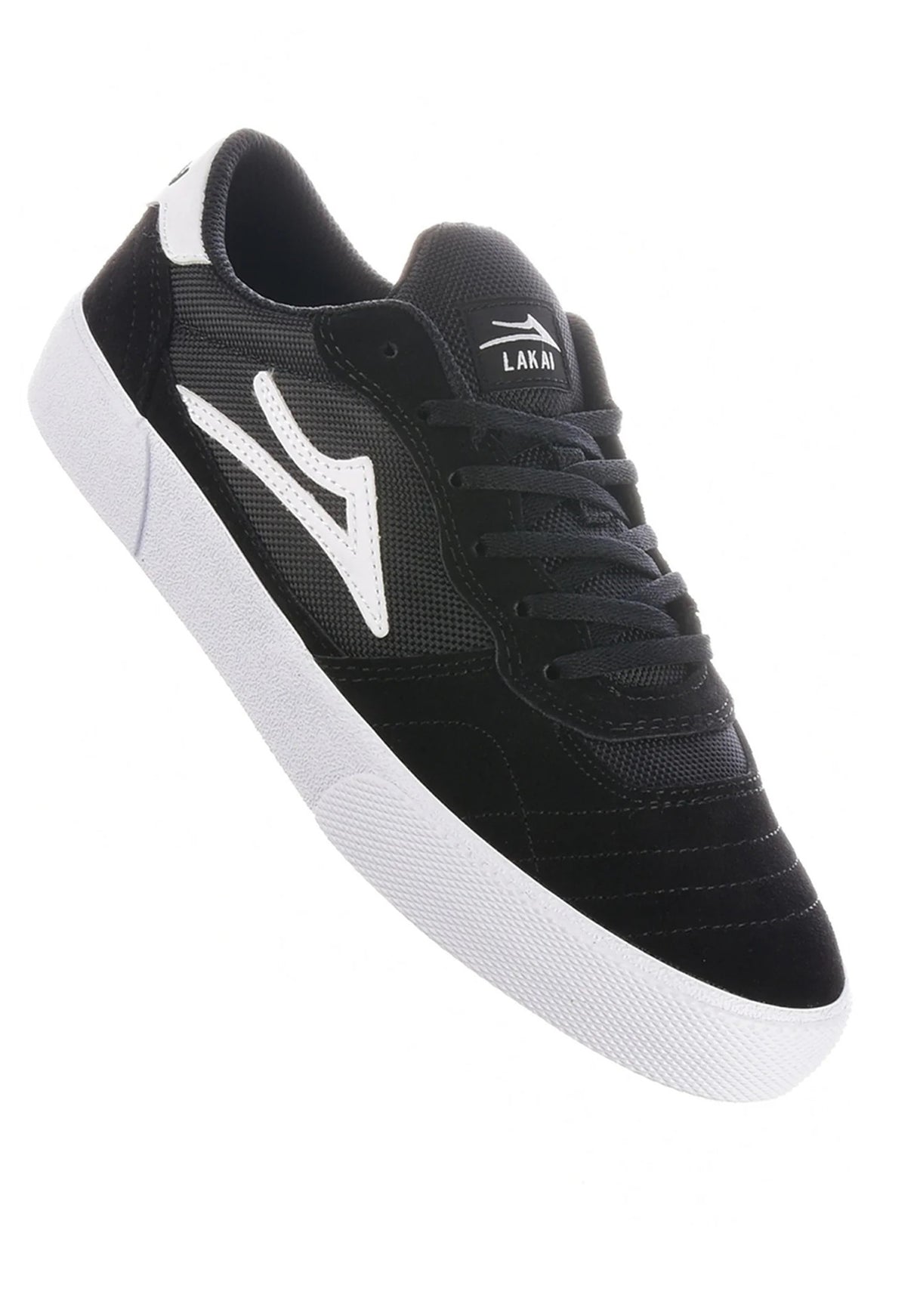 Cambridge black-white-suede2 Vorderansicht