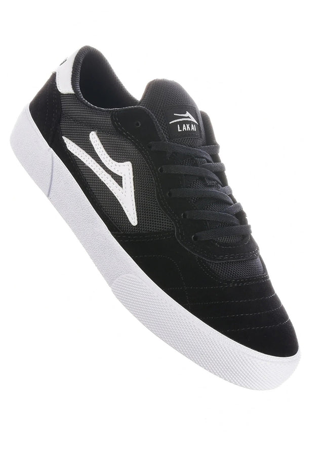 Cambridge black-white-suede2 Vorderansicht