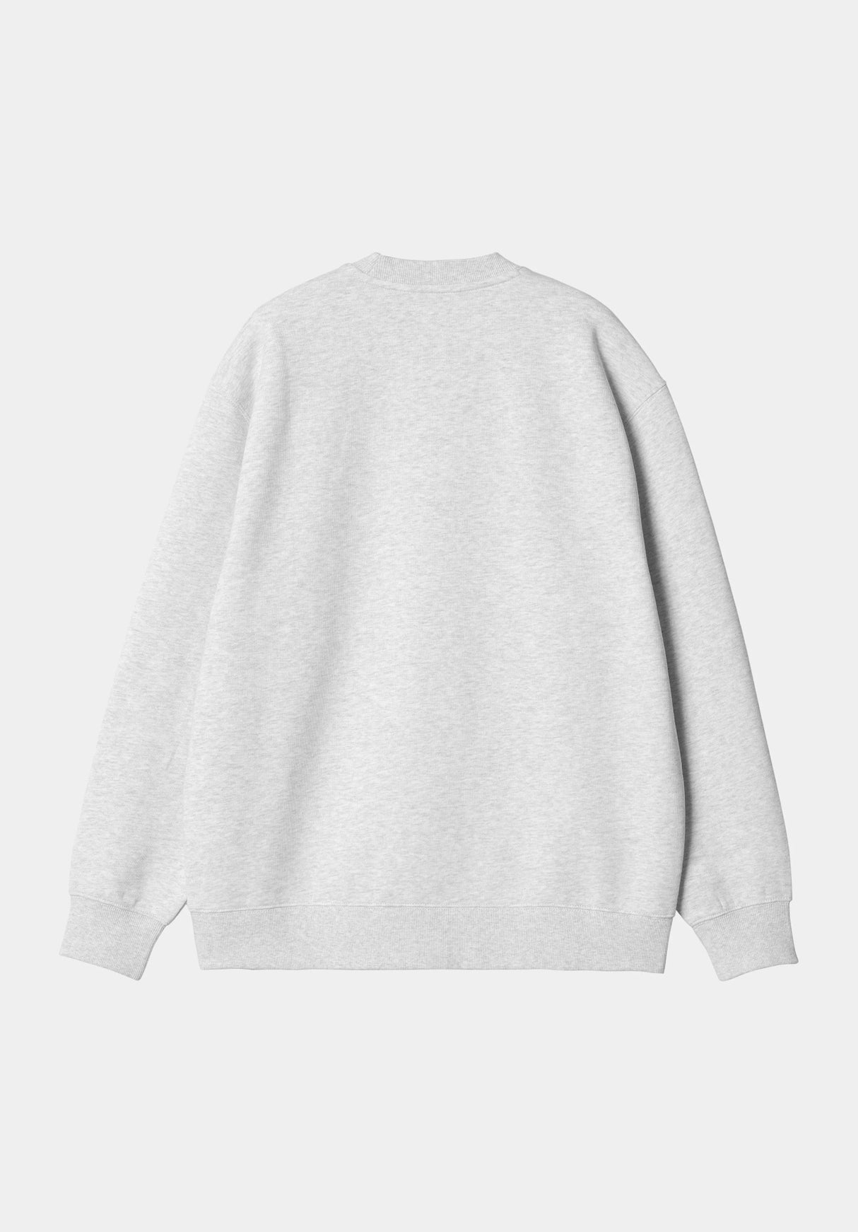 Carhartt Sweatshirt ashheather-airgreen Rueckenansicht