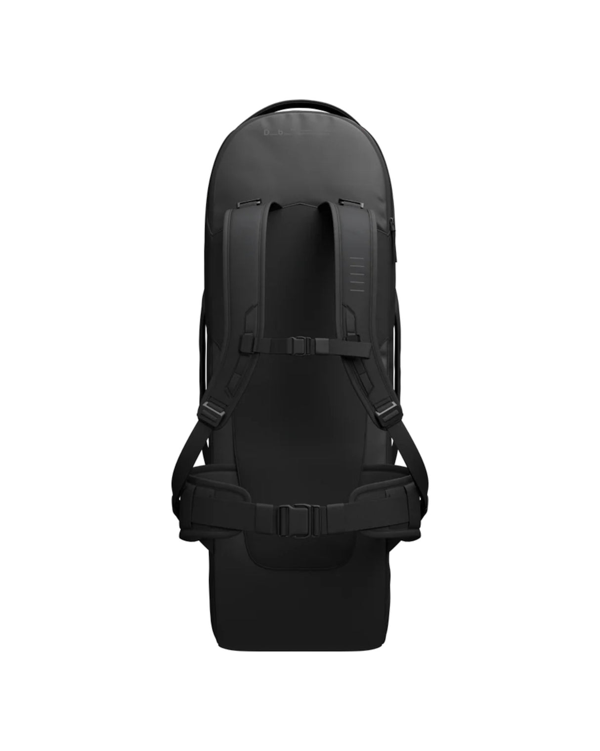 Skateboarding Pro Travel Pack 65L blackout Closeup2