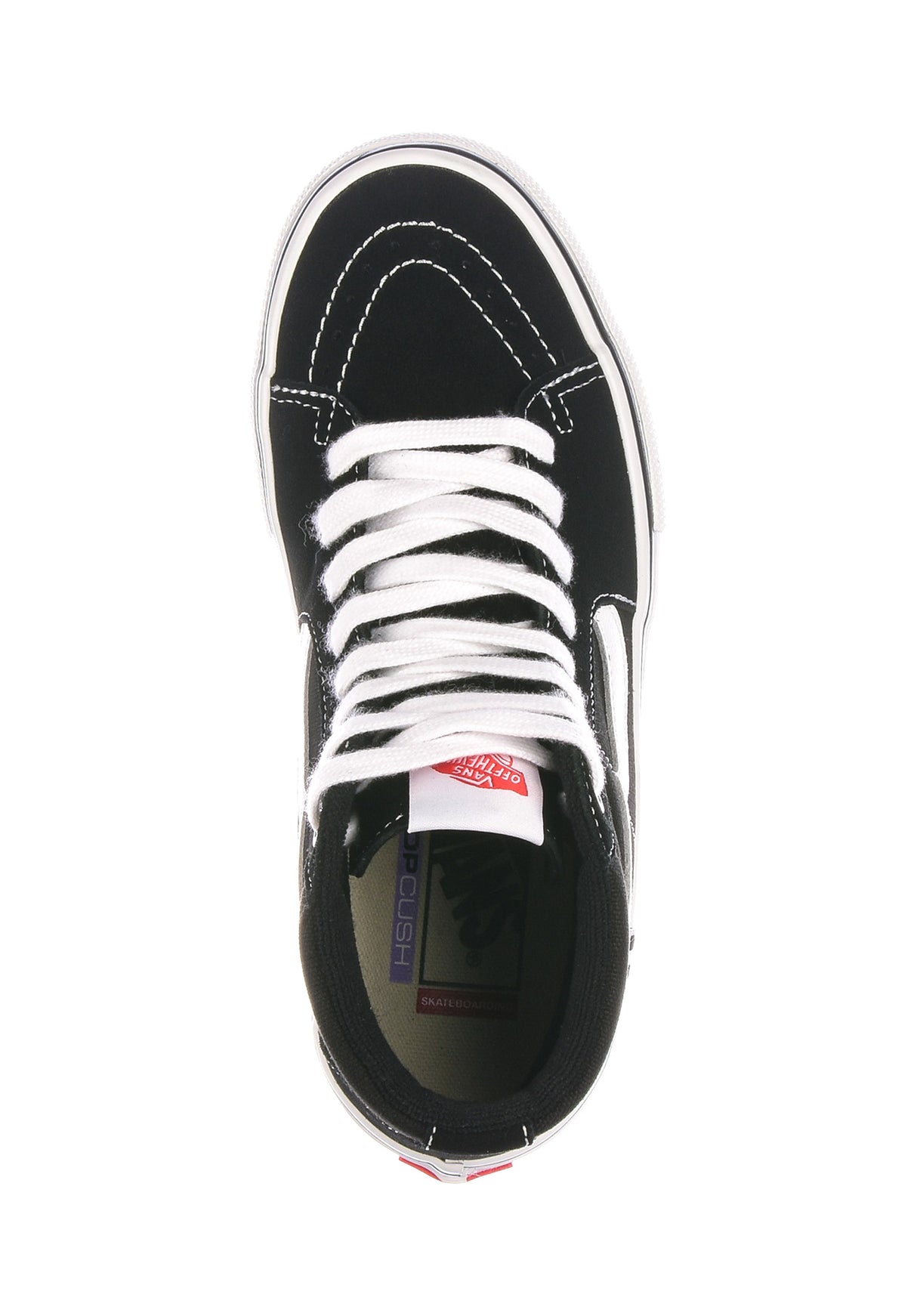 Sk8-Hi SKATE black-white Closeup2