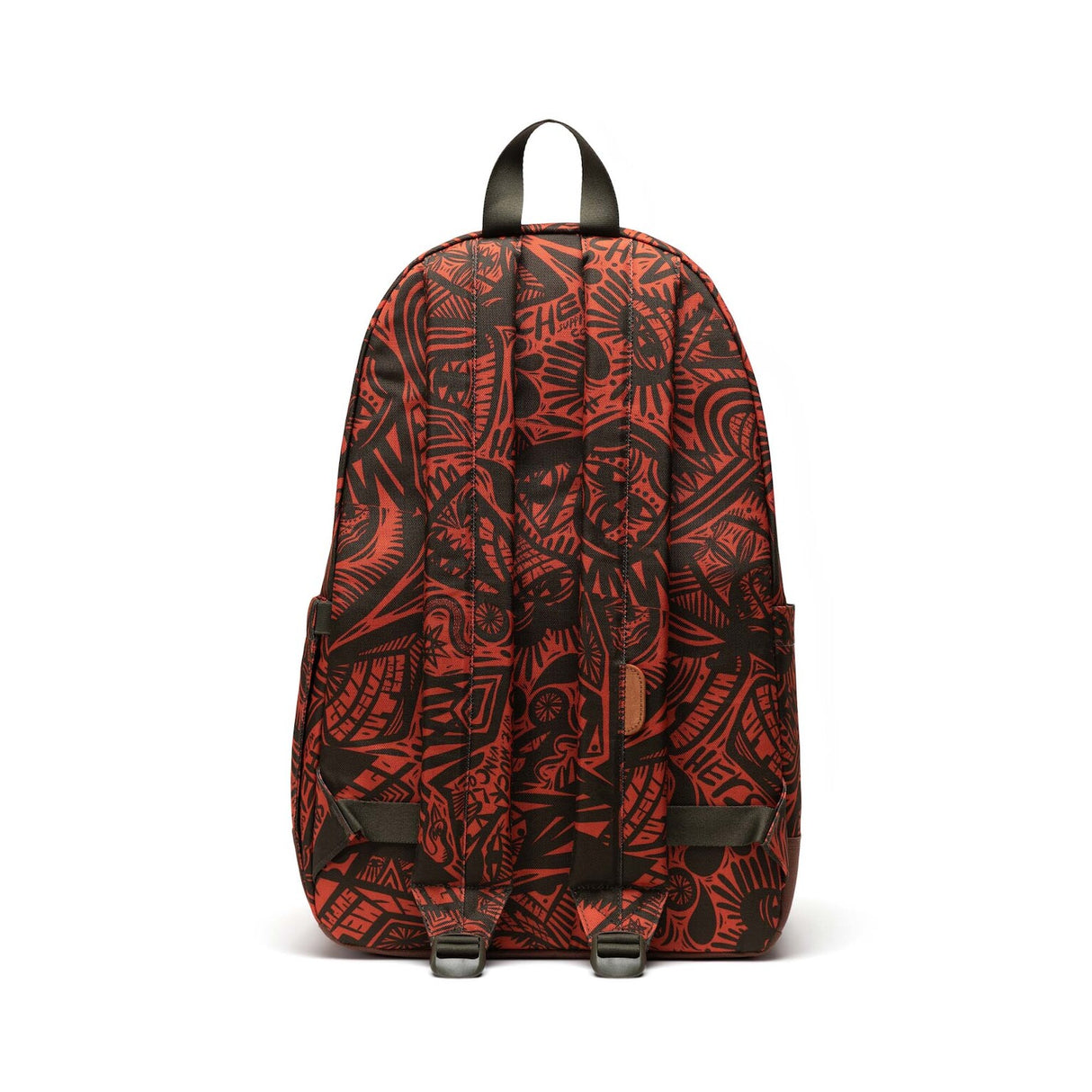 Thomas Campbell Heritage Backpack TC forest night-saddle brown Rueckenansicht