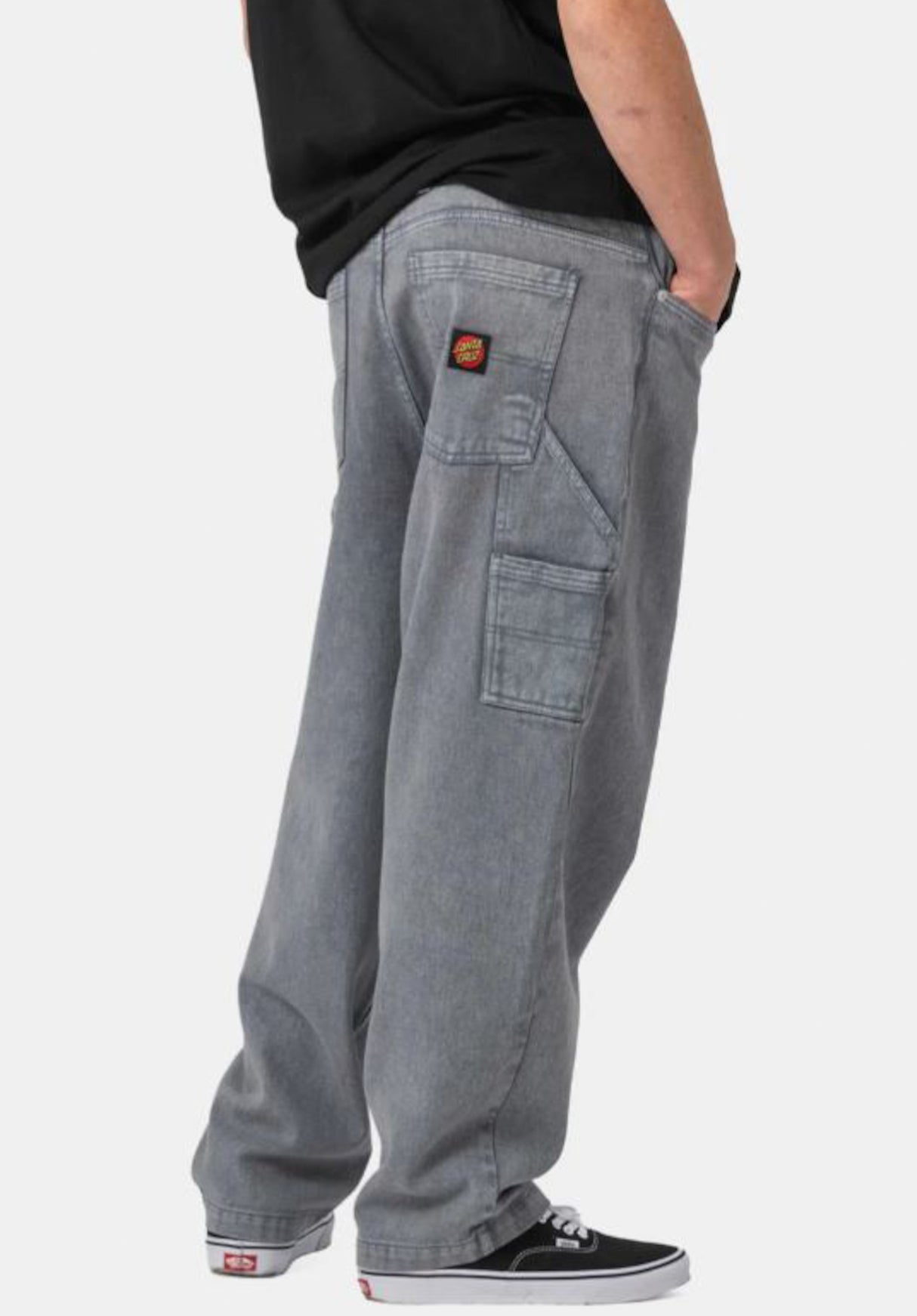 Carpenter Big Pants stormgrey Rueckenansicht