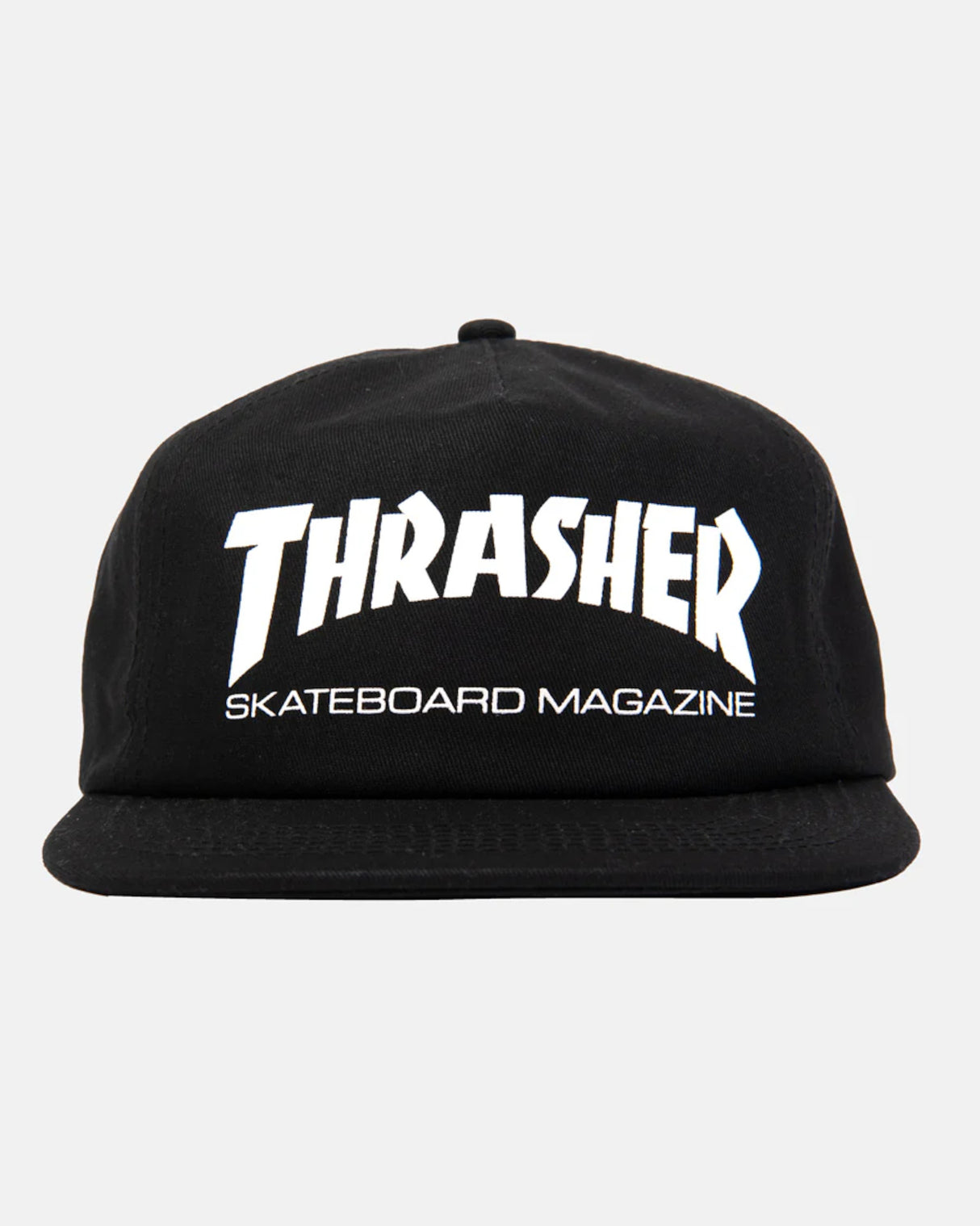 Skate Mag Snapback black-white Vorderansicht