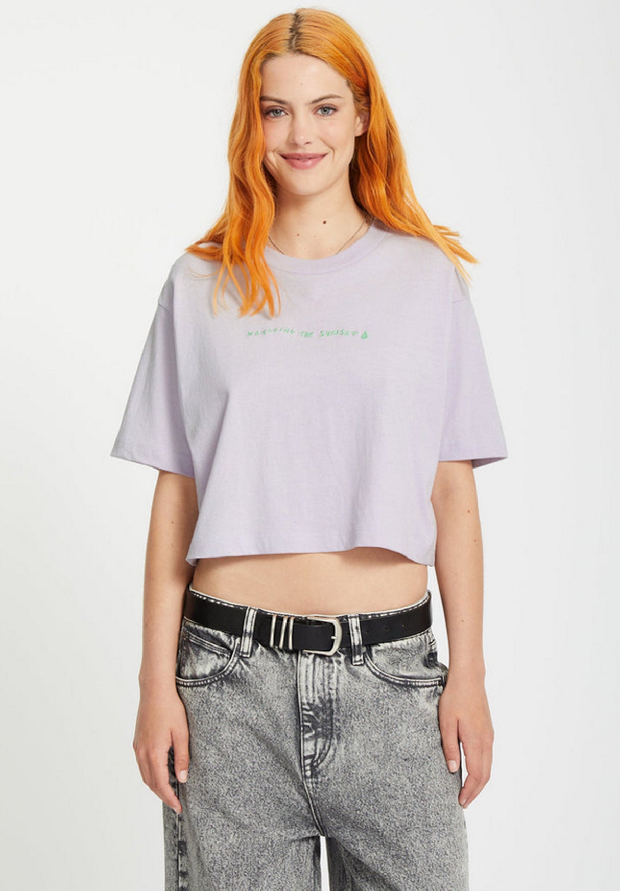 Drumstone dustylavender Rueckenansicht