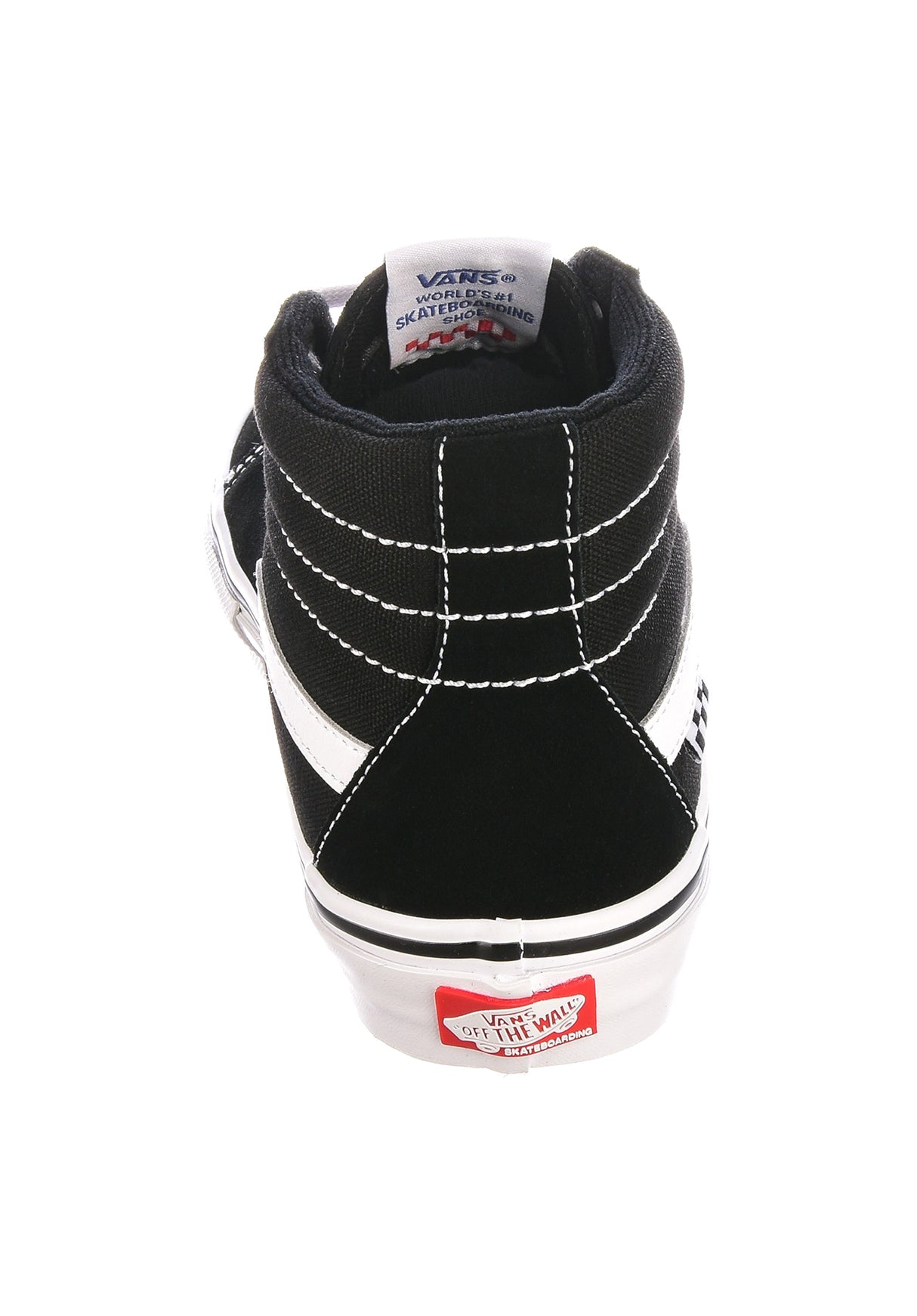 Sk8-Hi SKATE black-white Seitenansicht