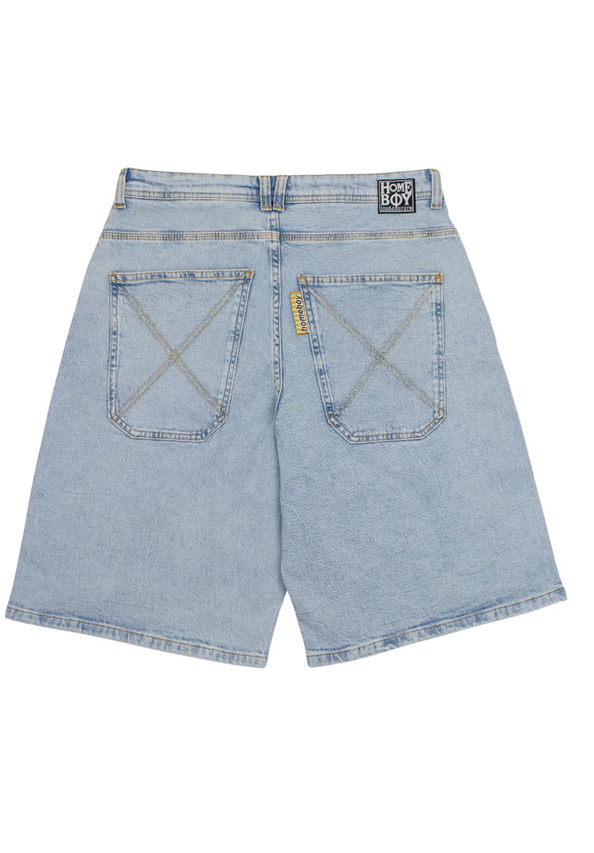 X-Tra Monster Denim Shorts moon-ko Rueckenansicht