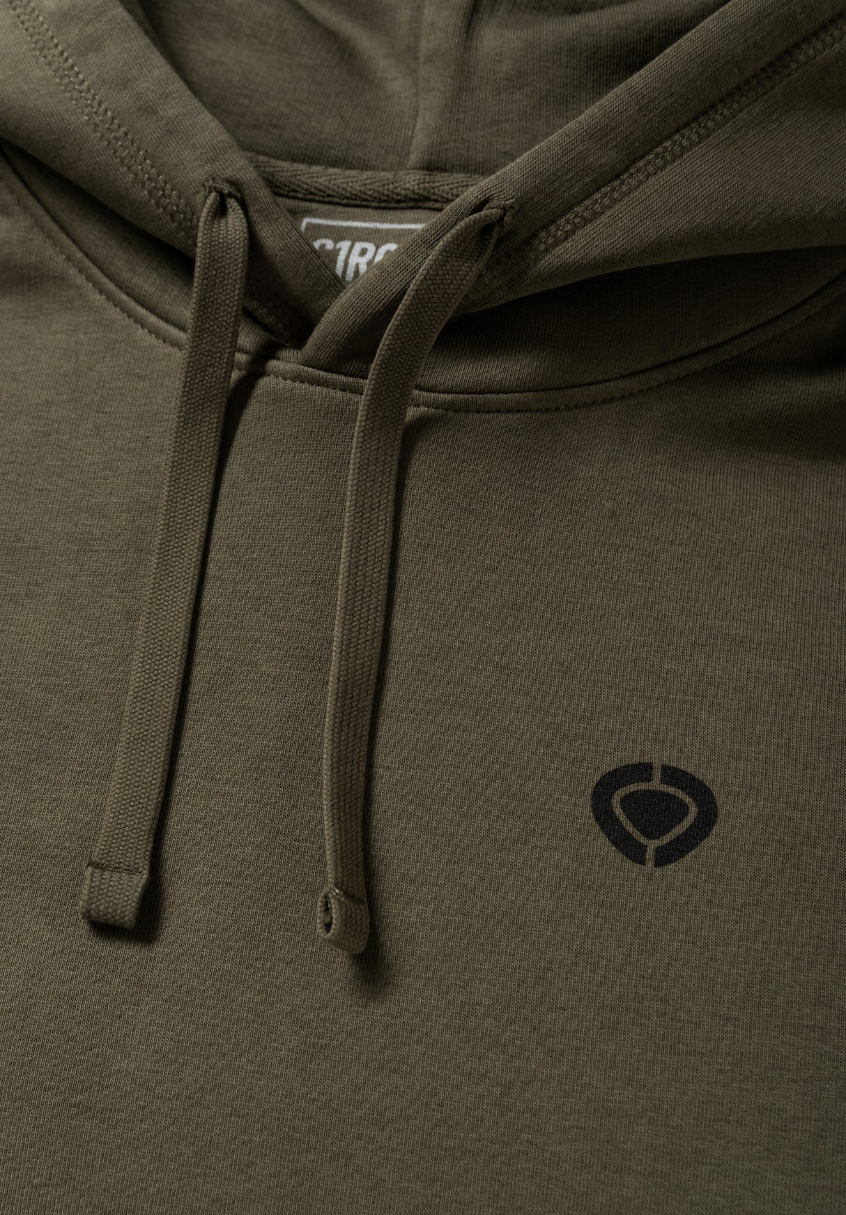 Mini Icon khaki-black Rueckenansicht