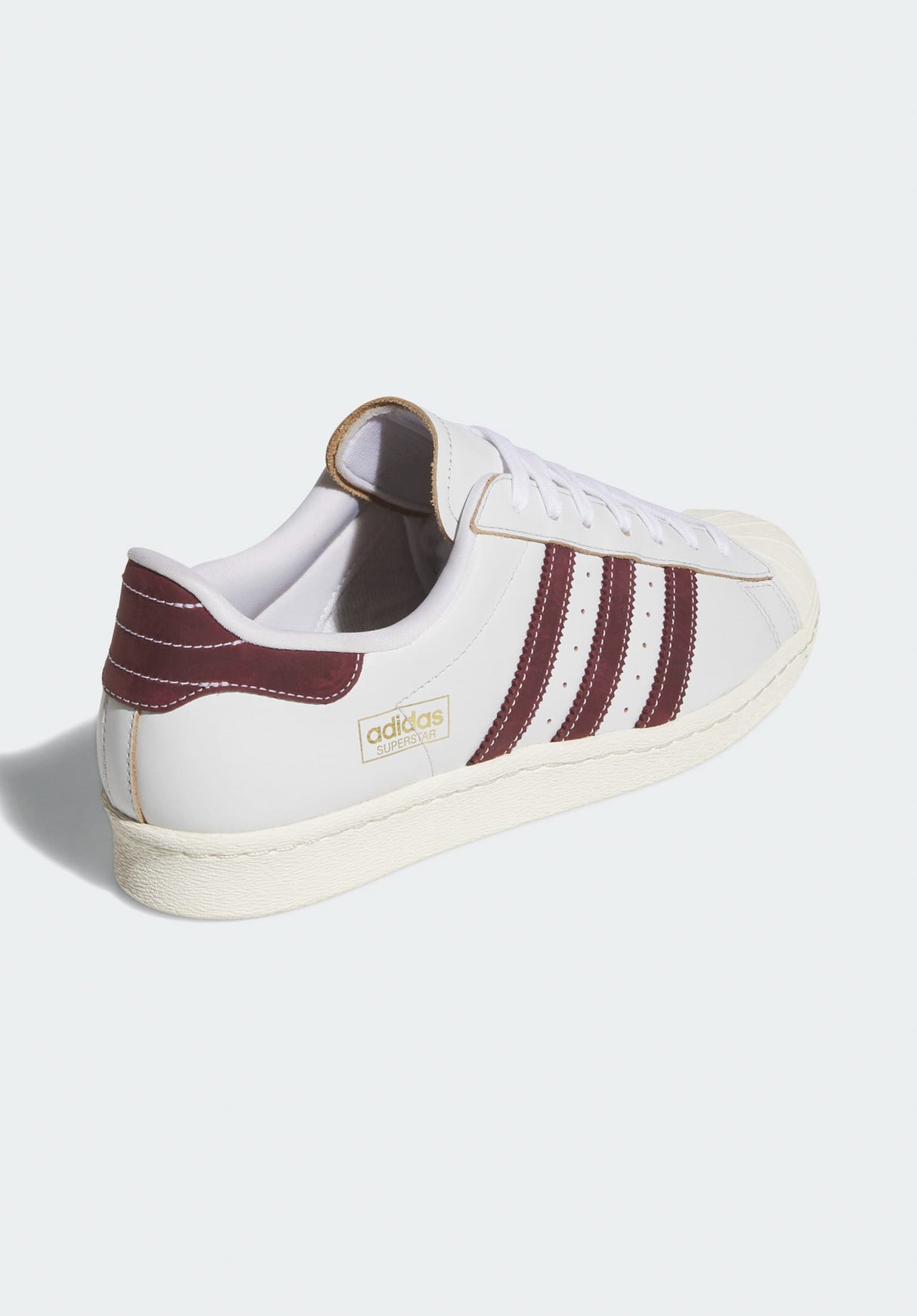 Superstar 80 ADV crystalwhite-shadowred-offwhite Closeup1