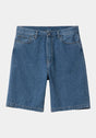 Landon Short blueheavystonewash Vorderansicht