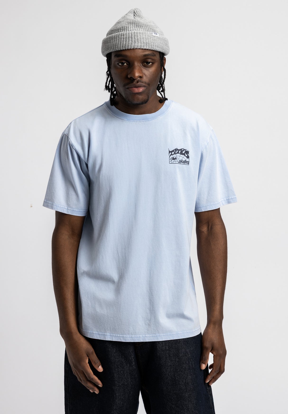 Heritage Clean heavenbluefaded Rueckenansicht