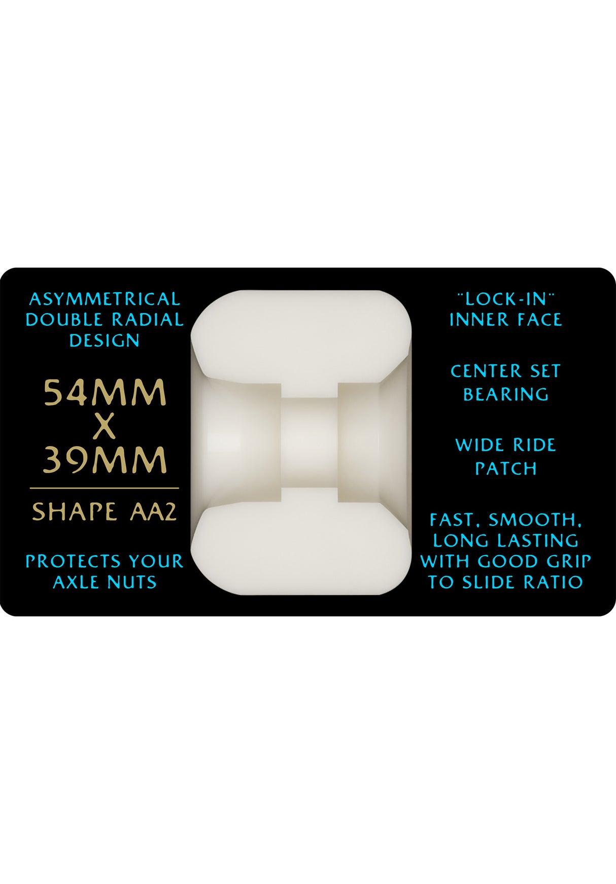 Dragons Nano Rat 97A AA2 Asymmetrical Wide Ride offwhite Rueckenansicht