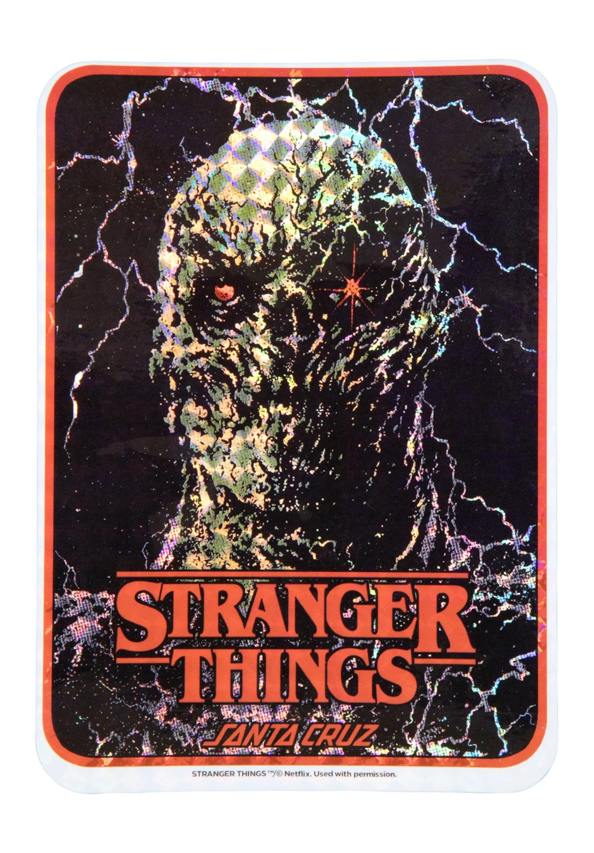 X Stranger Things Vecna glow-in-the-dark Closeup2