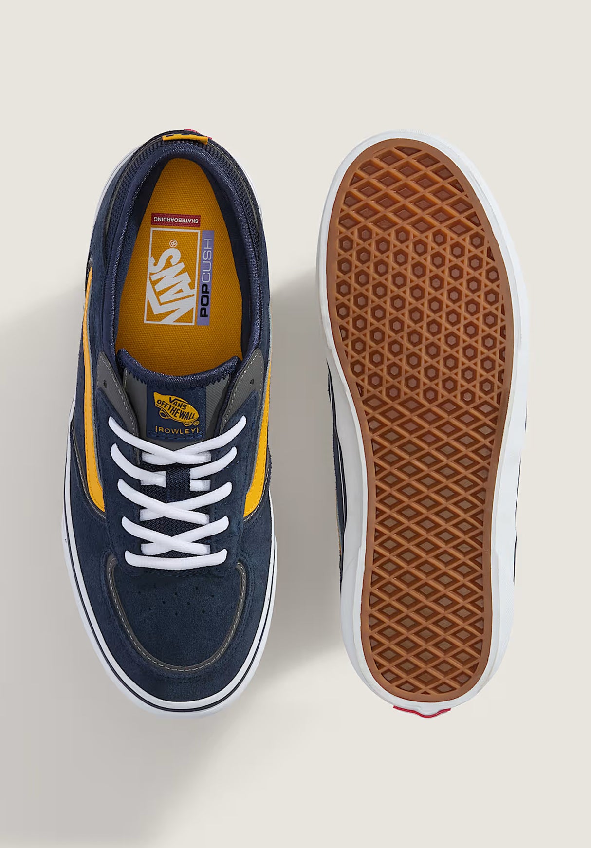 Skate Rowley navy-yellow Closeup1