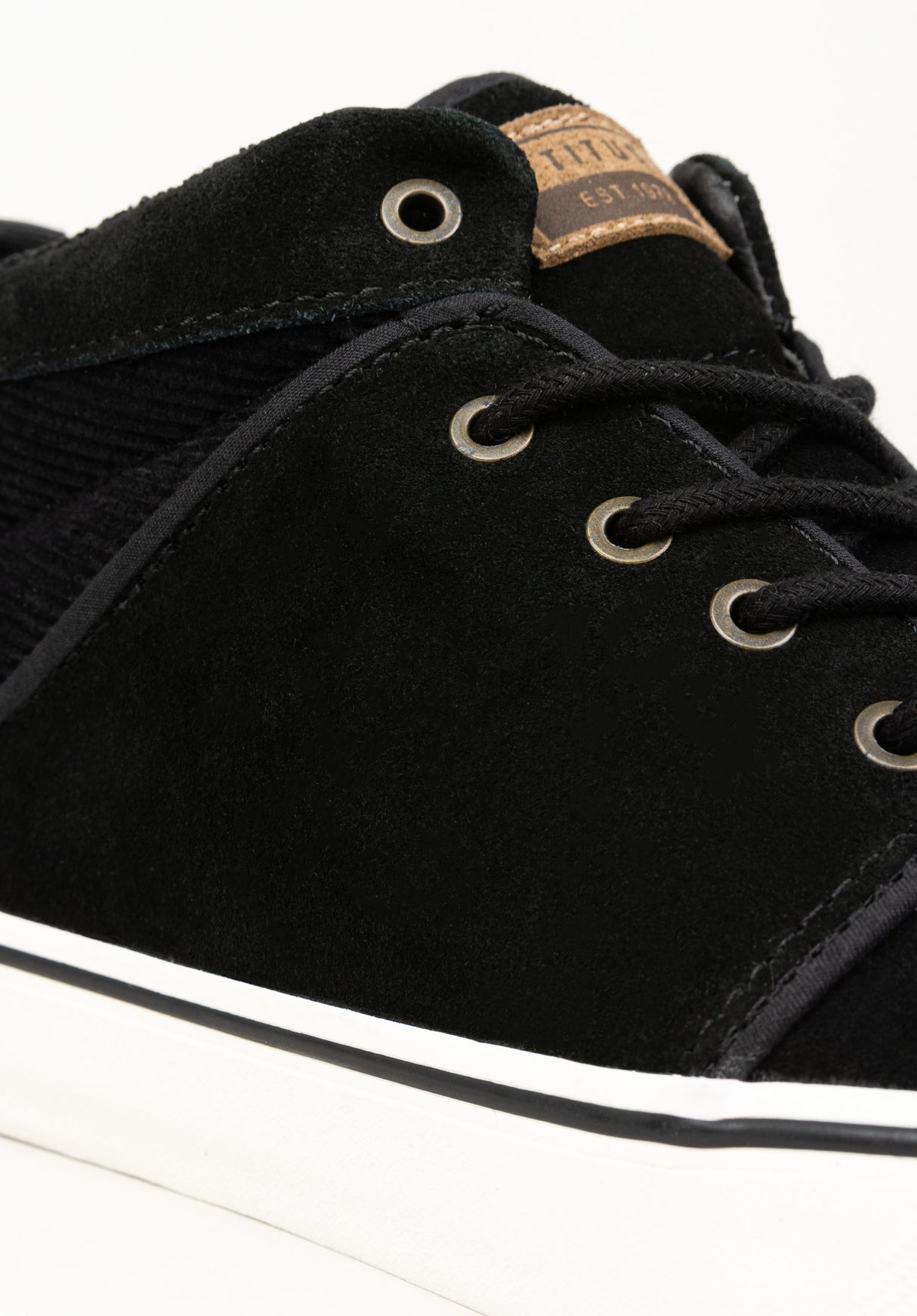 Hudson Mid black-cord-white Unteransicht