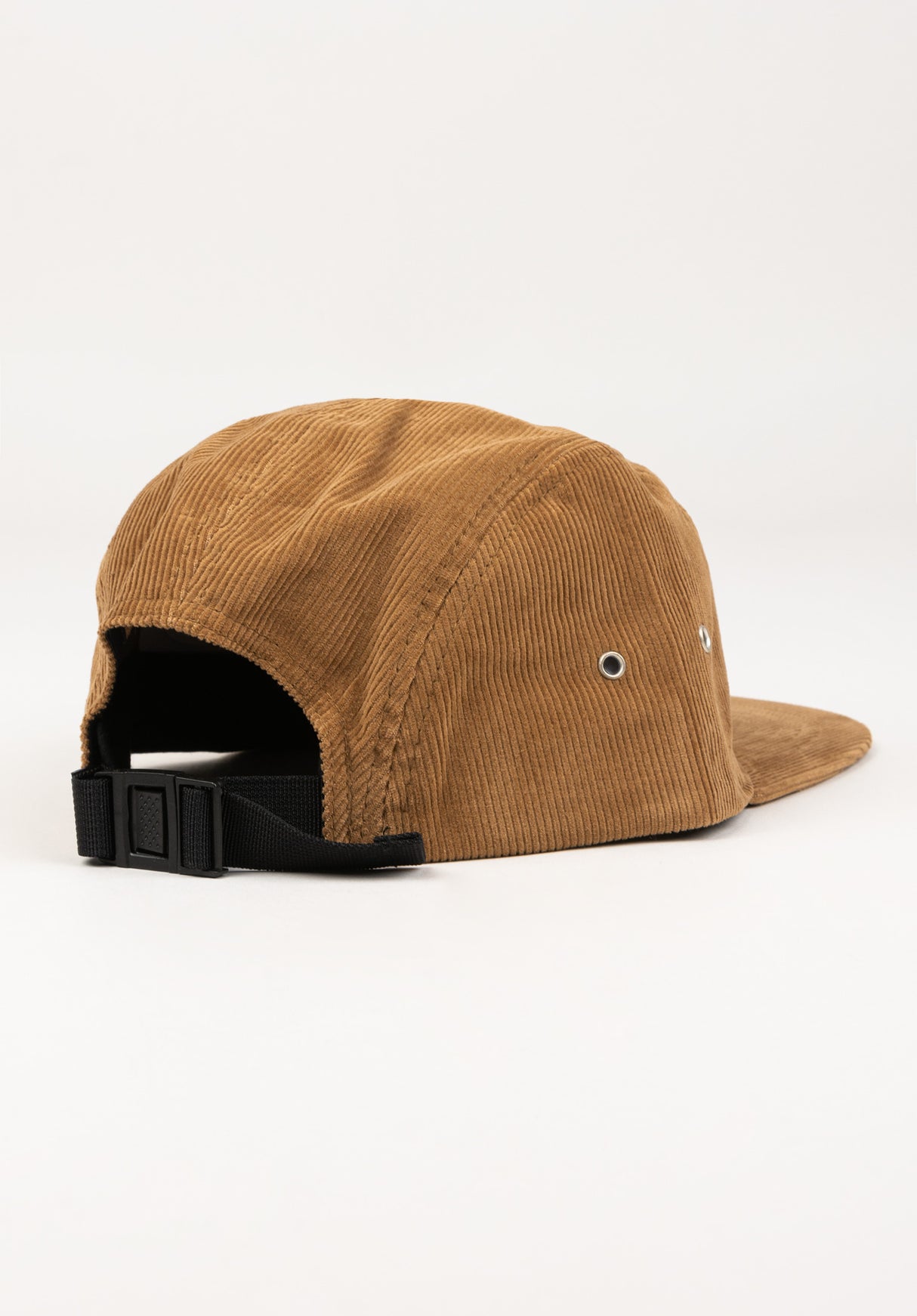 5-Panel Cap copperbrown-cord Rueckenansicht