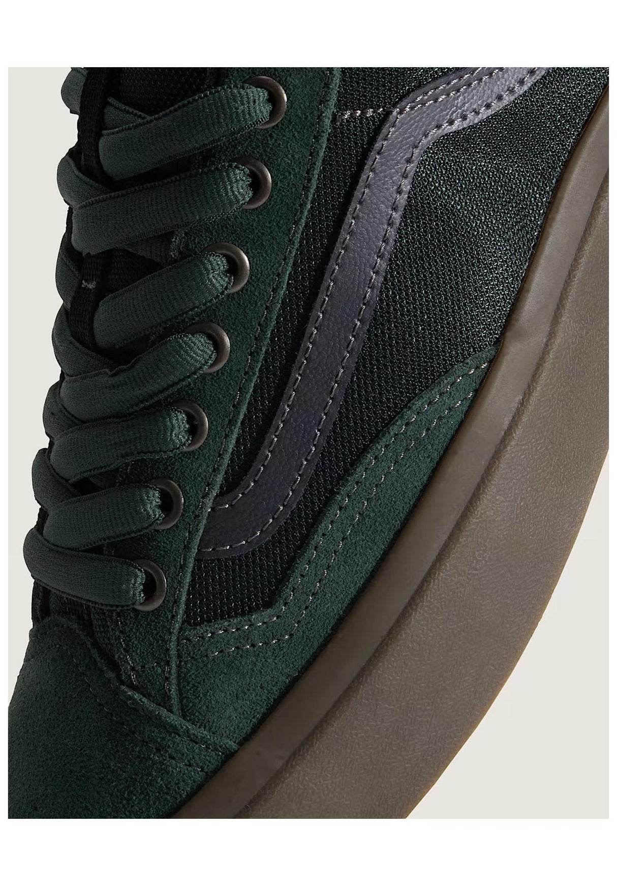 Skate Old Skool 36 + green-gum Unteransicht