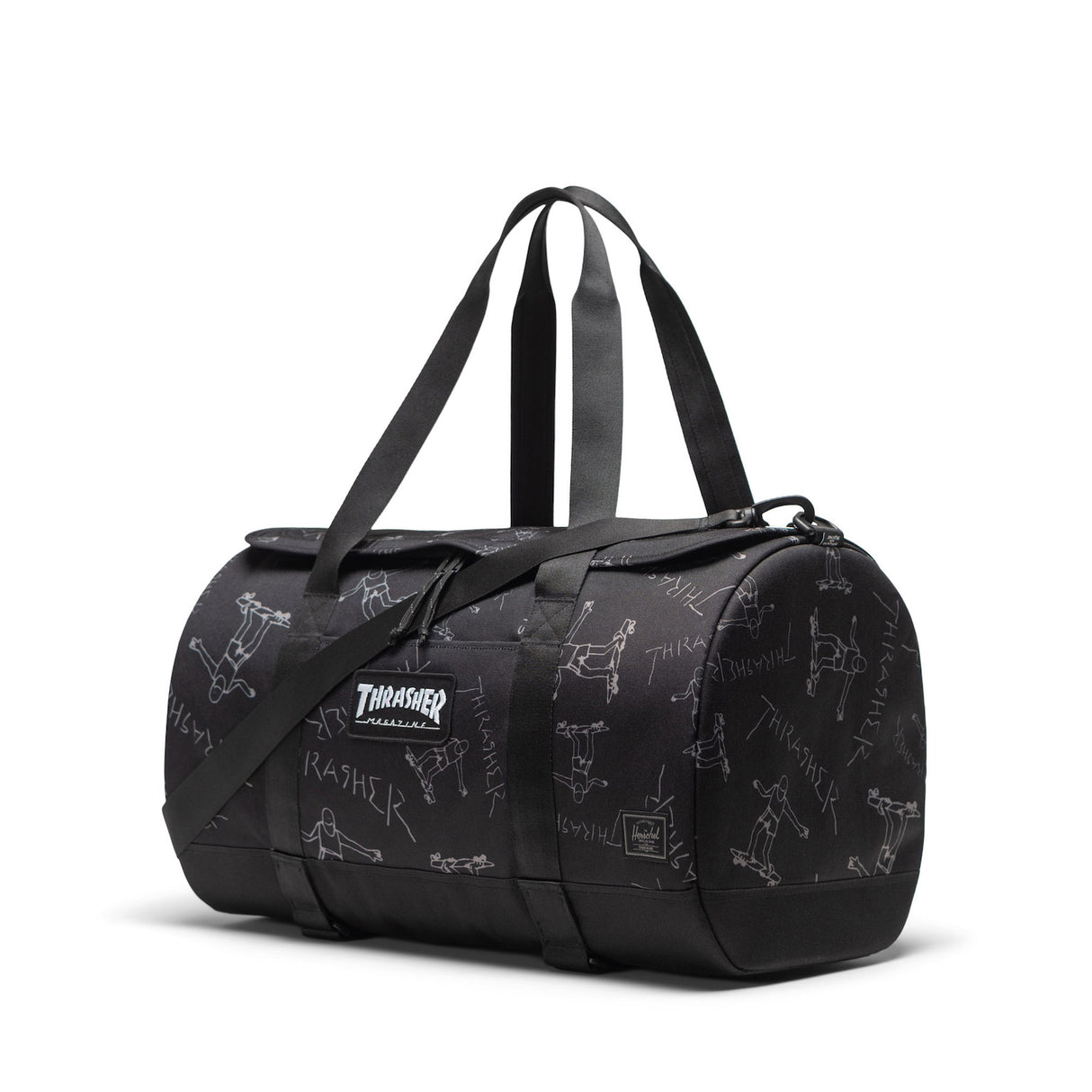 Thrasher Gonz Heritage Skate Duffle black Seitenansicht