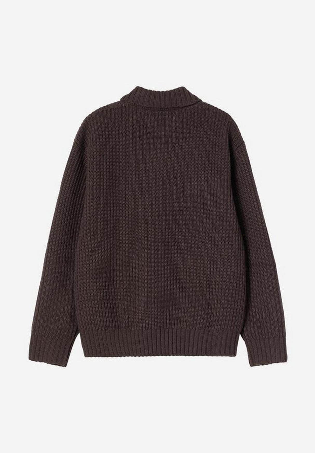 Chore Knit Jacket palisander Rueckenansicht