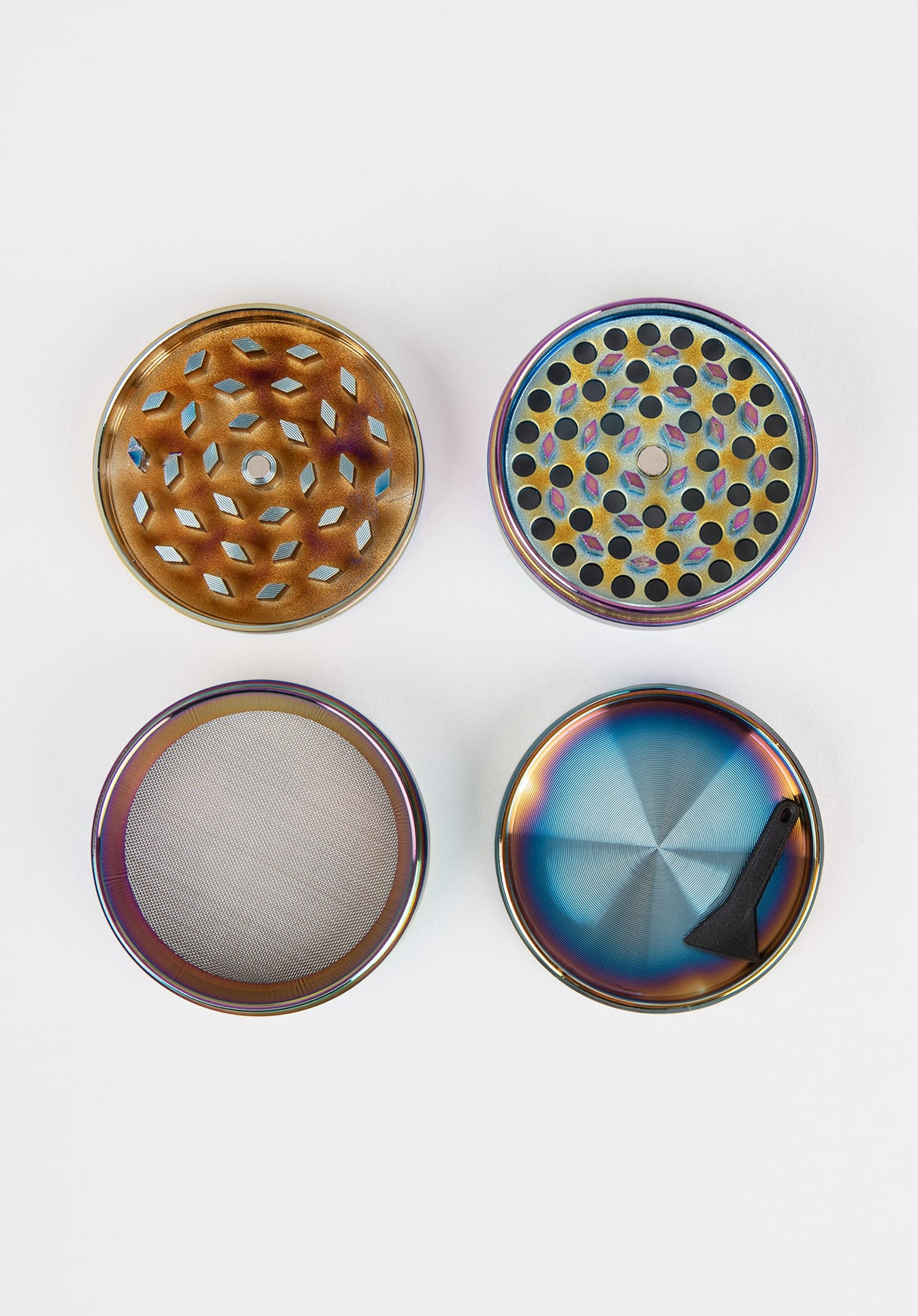 Hazy Days Metal 4 Parts Grinder multicolour Closeup2