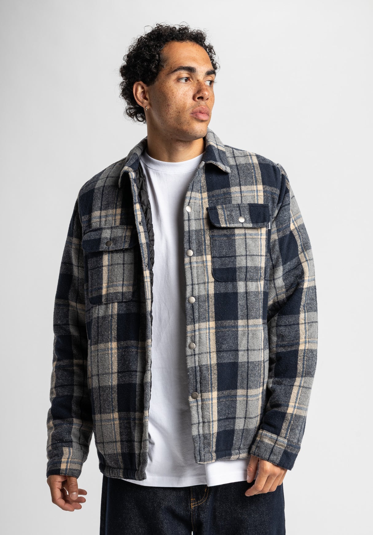 Thage blue-checked Rueckenansicht