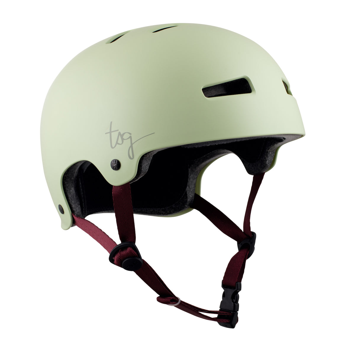 fahrradhelm tsg damen Evolution Women Solid Color TSG Helm in satin matcha – TITUS