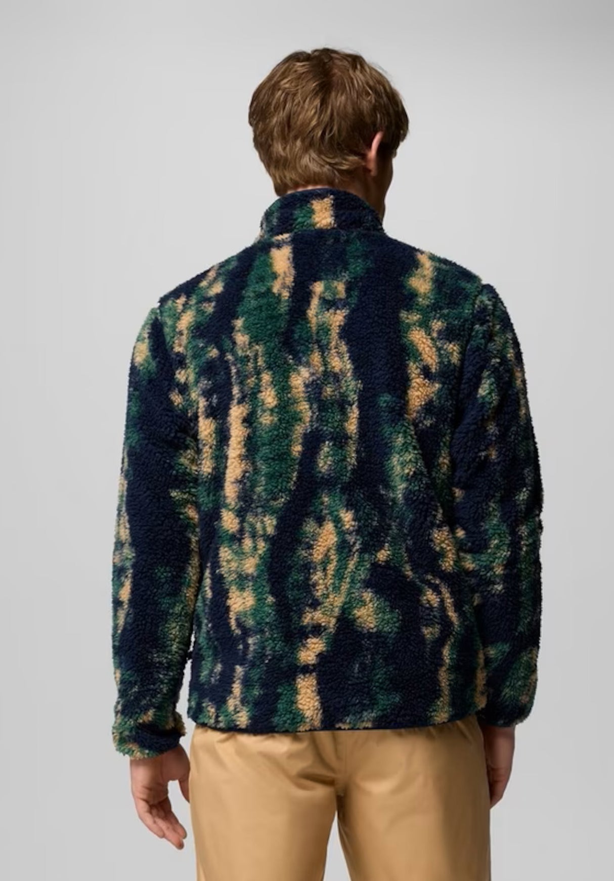 Winter Pass Reversible Fleece collegiatenavy-tracks Rueckenansicht