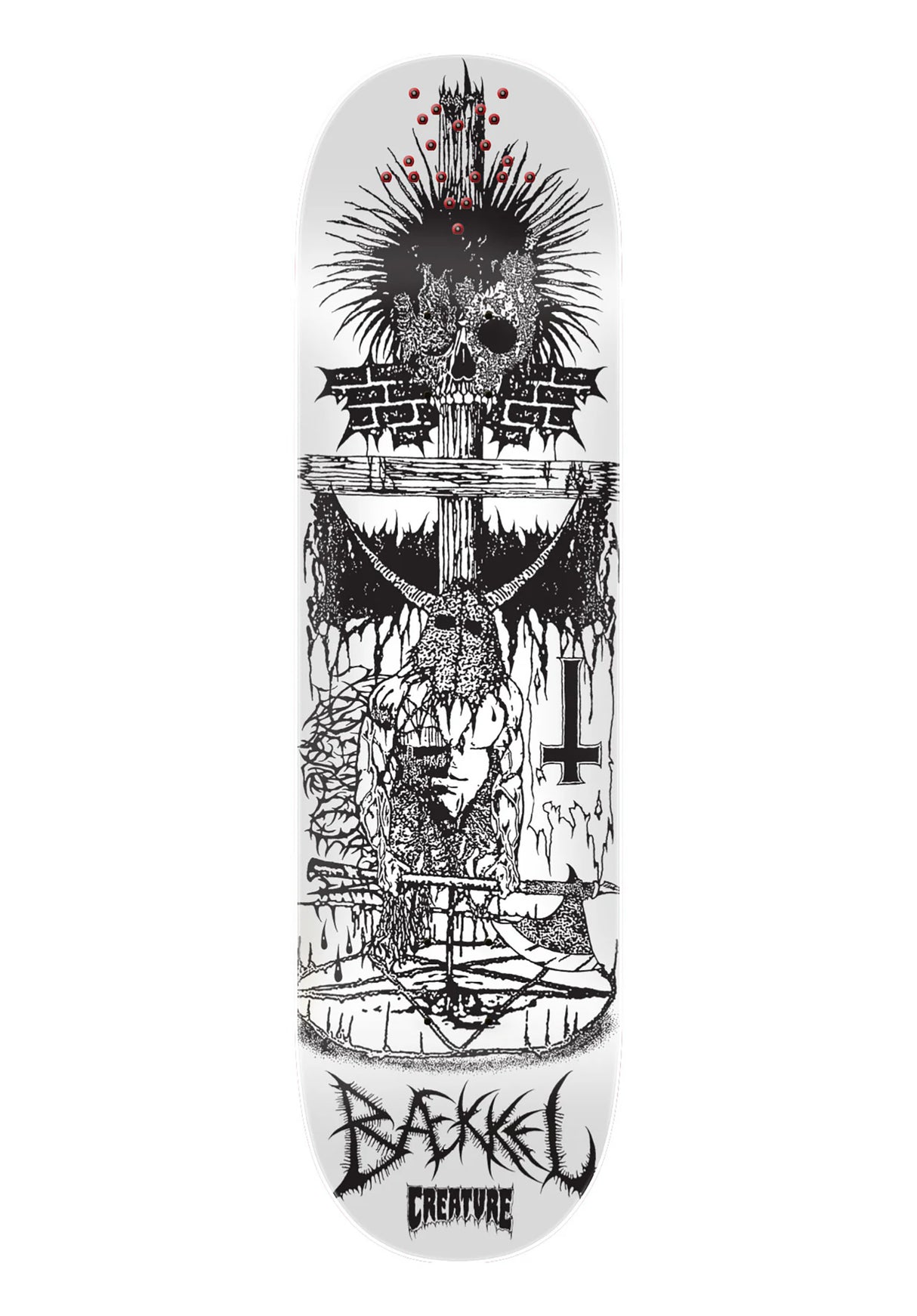 Baekkel BLKMTL Pro grey Rueckenansicht