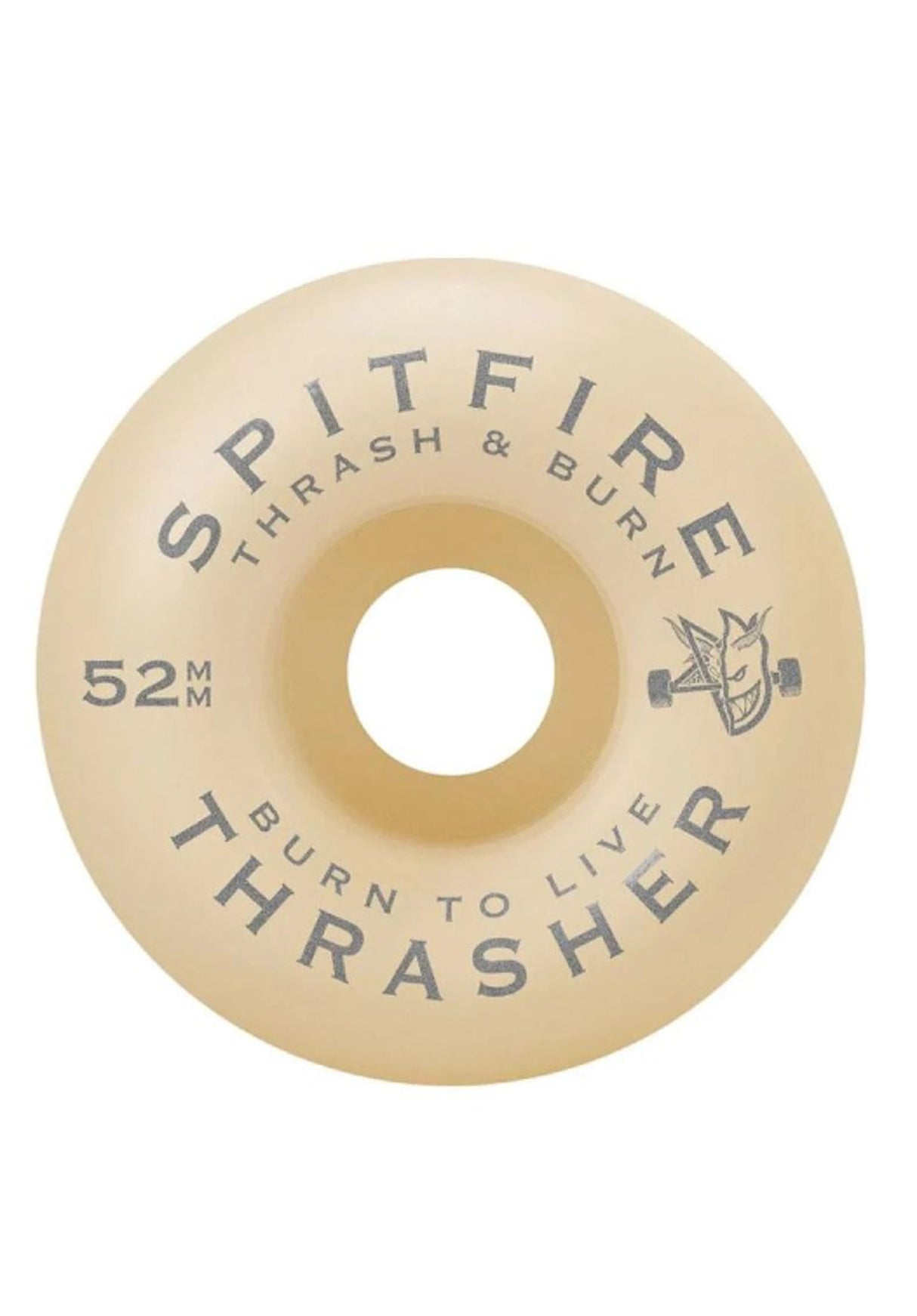 Formula Four Classic x Thrasher Flame 99A natural Rueckenansicht