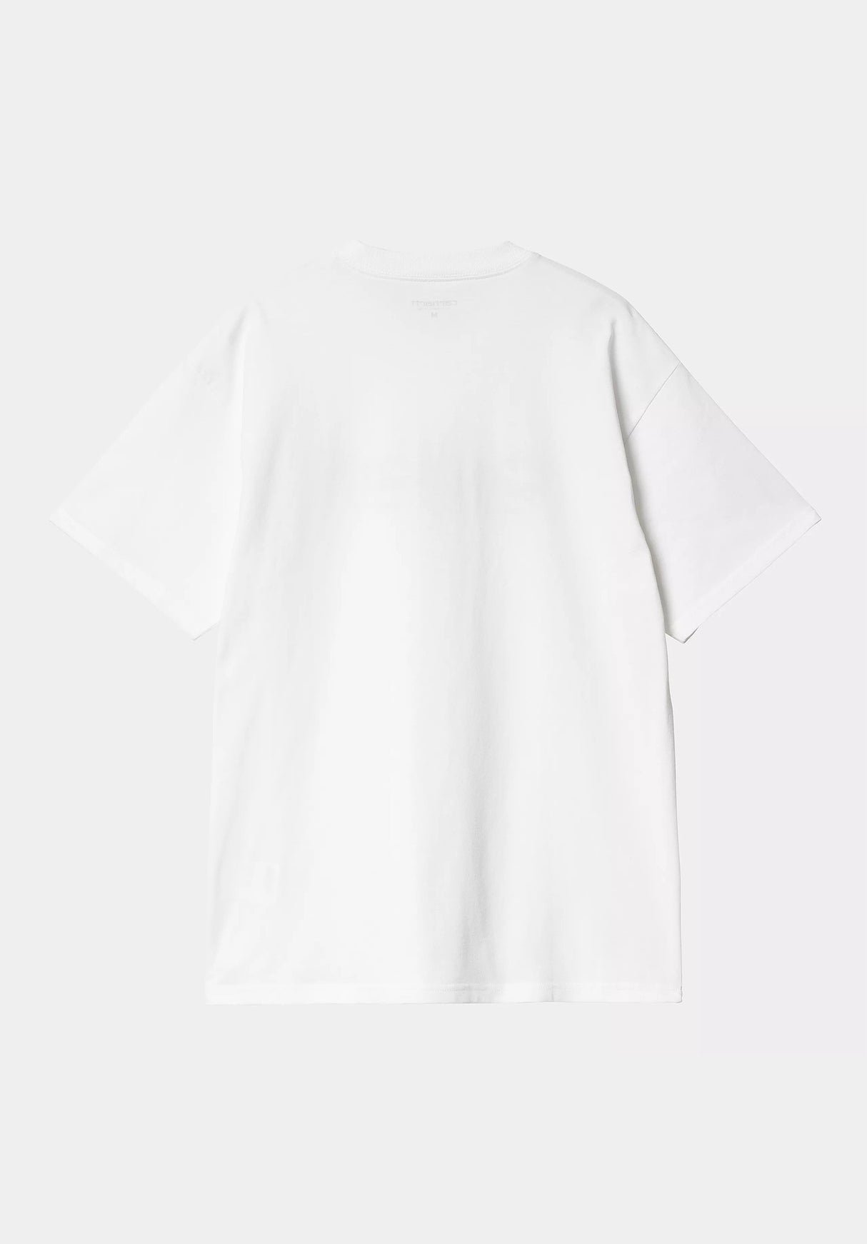 Label Script white Rueckenansicht