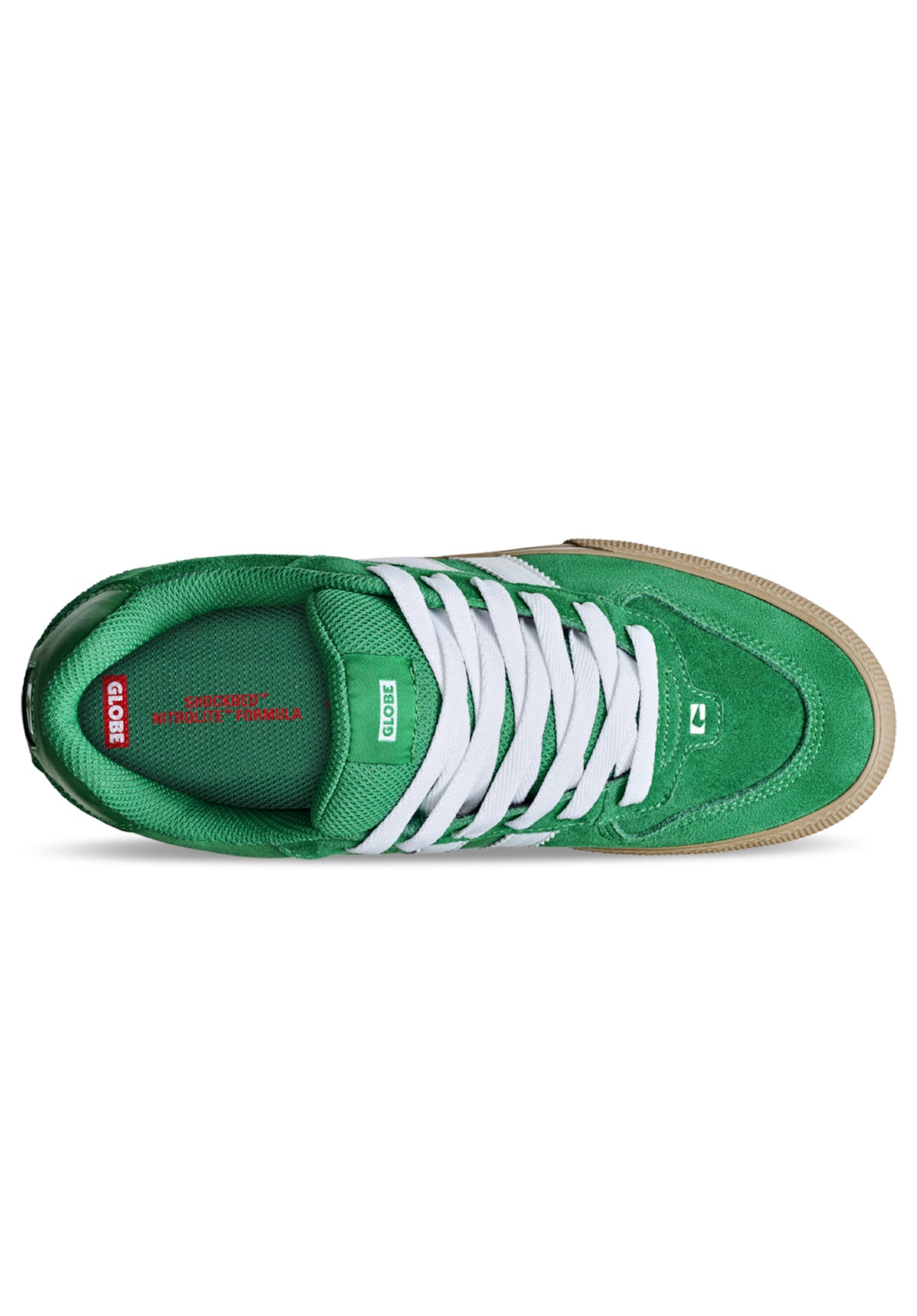 Encore 2 green-white-gum Rueckenansicht