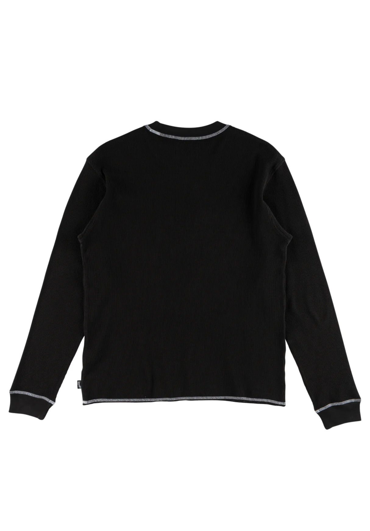 Scan Pigment-Dyed Contrast Stitch Thermal black Rueckenansicht