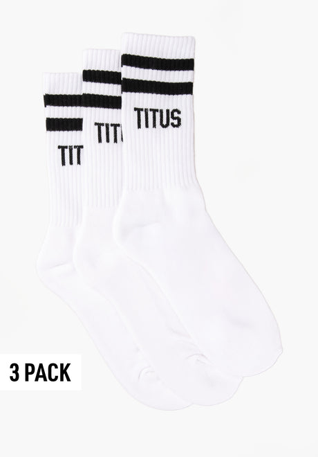 Socks 3 Pack white Vorderansicht