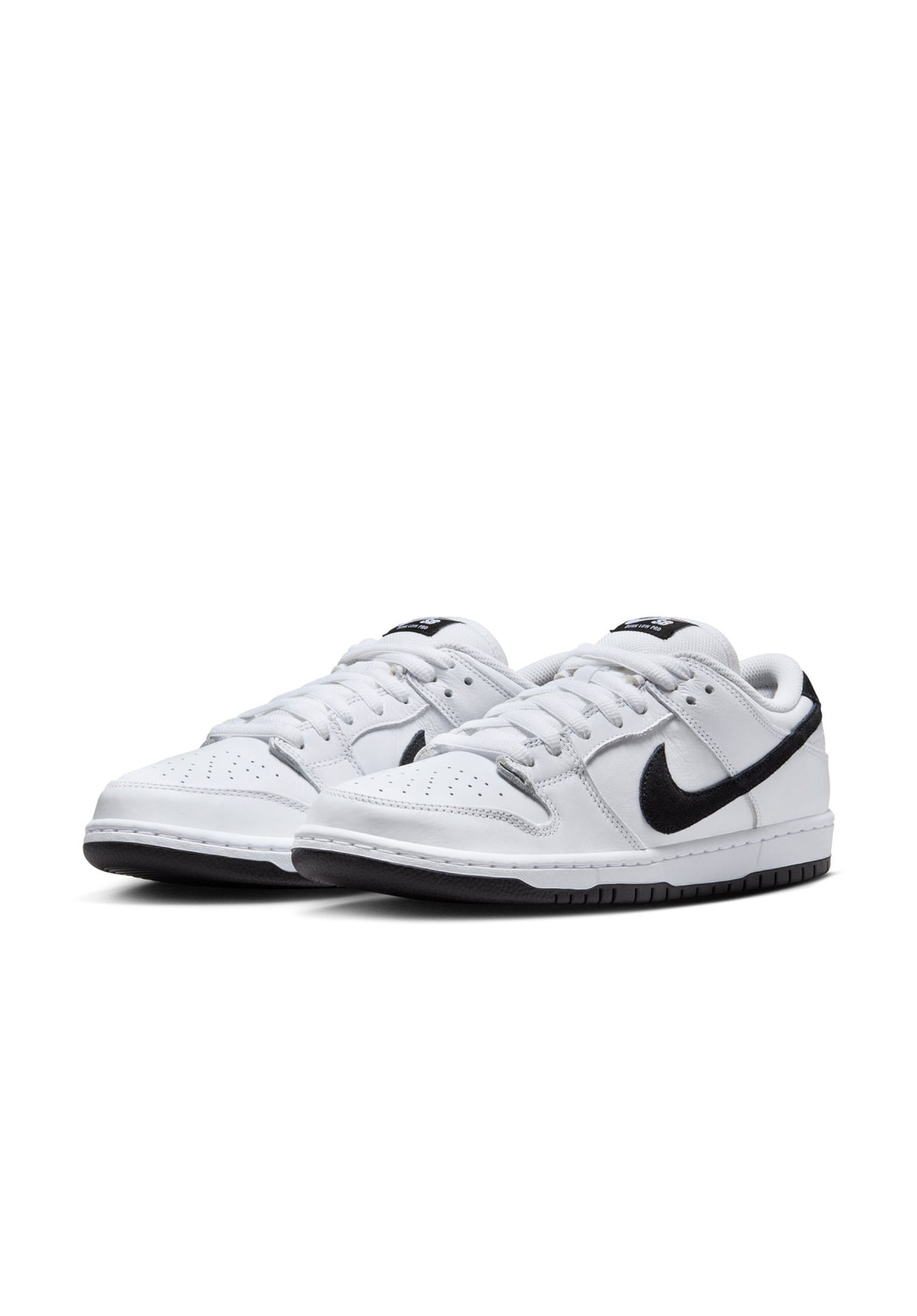 Dunk Low Pro white-black-white-black Rueckenansicht