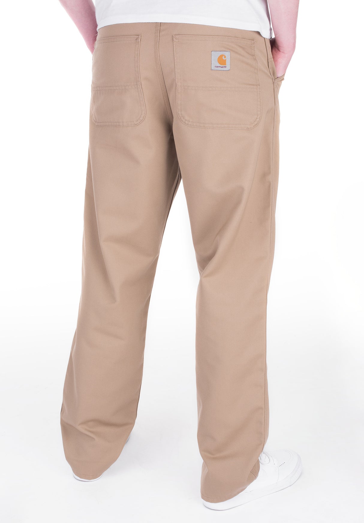 Simple Pant leatherrinsed Rueckenansicht