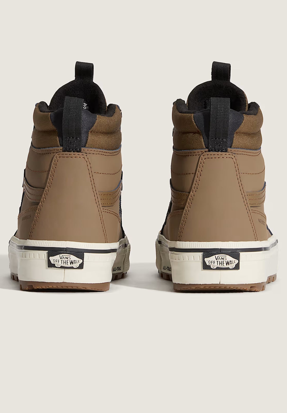 MTE Sk8-Hi Waterproof Insulated sepia-marshmallow Closeup2