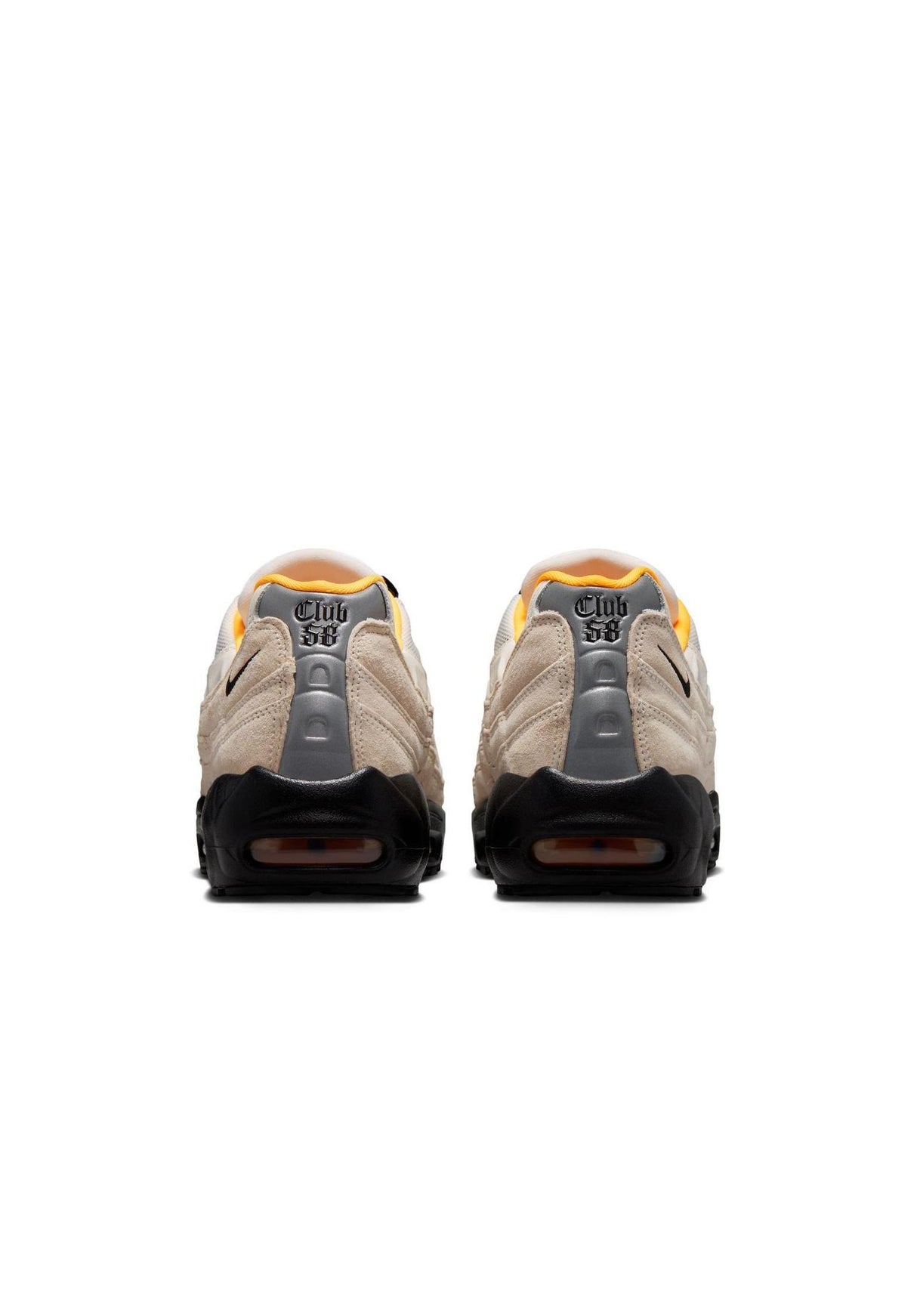 Nike SB Air Max 95 Club 58 sail-black-laserorange Closeup2
