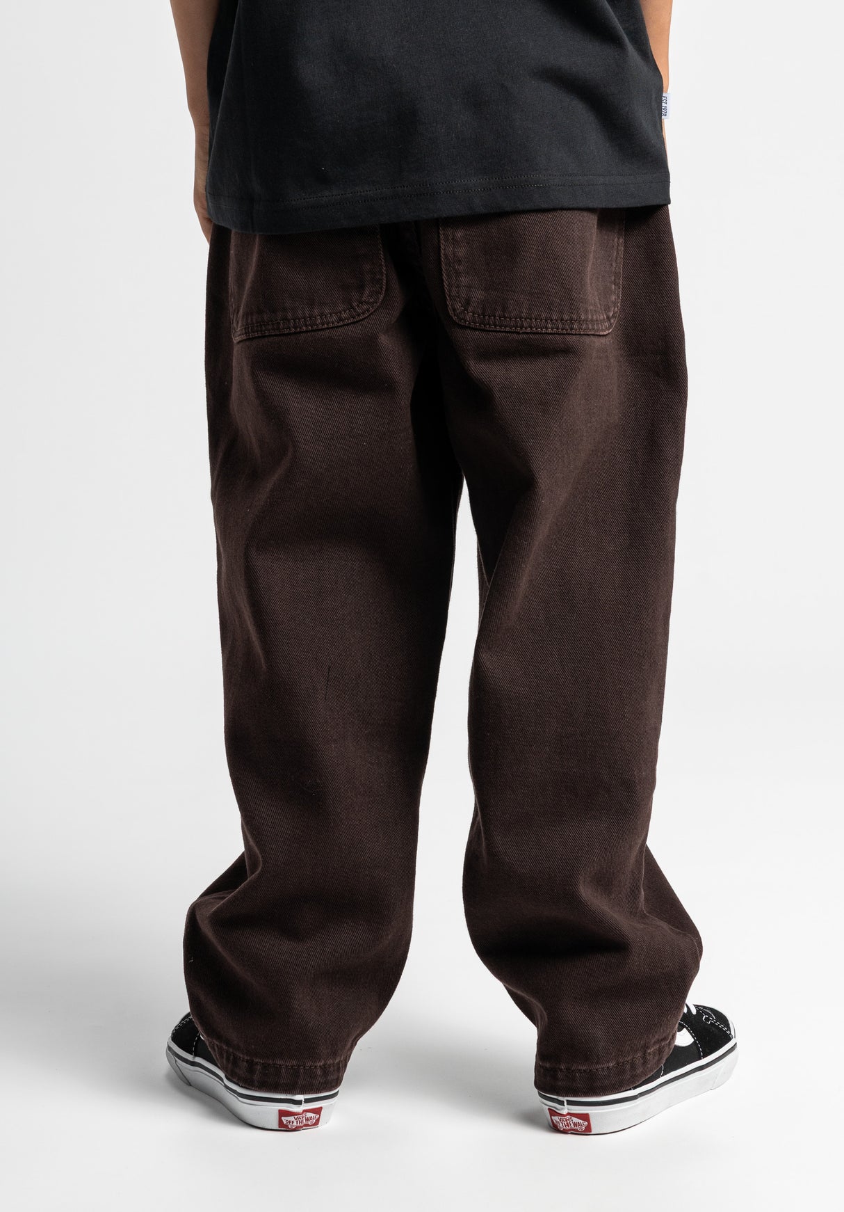 Boogy Kids darkbrown-denim Closeup1