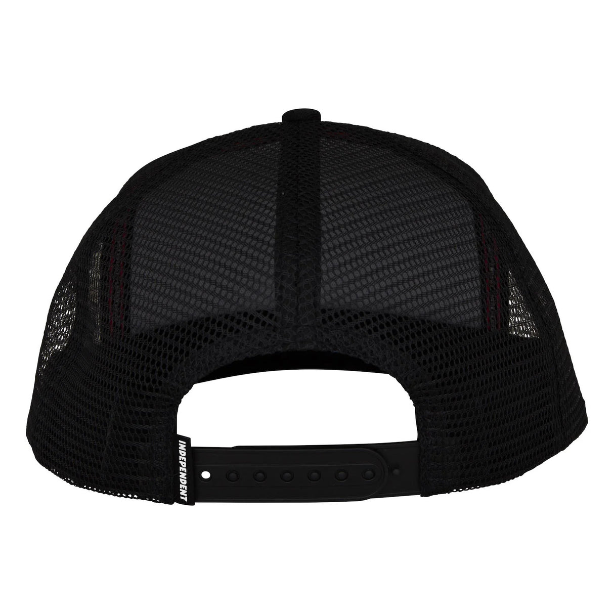 BTG Summit Printed Mesh Trucker 5-Panel Structured navy-black Rueckenansicht