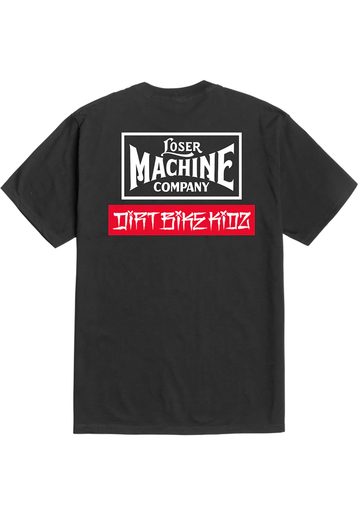 x Dirt Bike Kidz Loser Kidz black Rueckenansicht