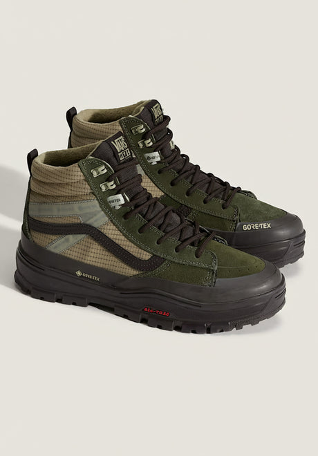 MTE Sk8-Hi Gore-Tex Insulated darkgreen-darkbrown Rueckenansicht