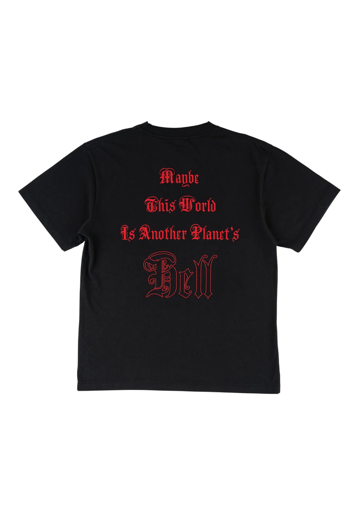 Aldous Printed black Rueckenansicht