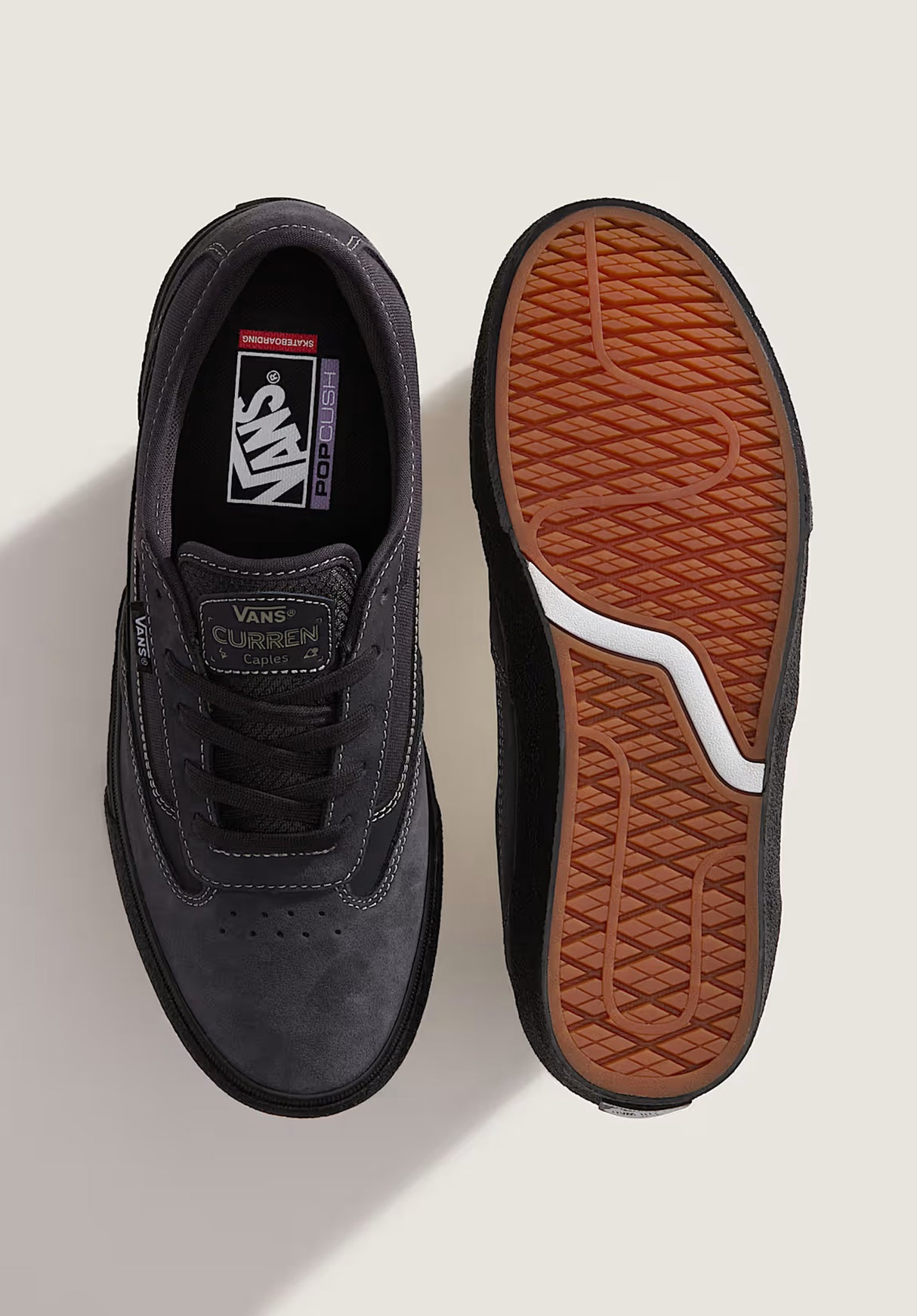 Skate Curren Caples charcoal-black Closeup1
