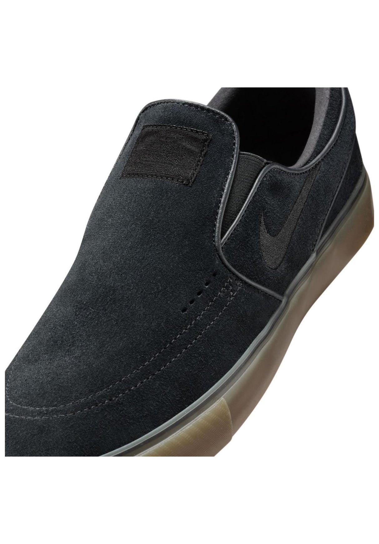 Janoski+ Slip black-black-gum Seitenansicht